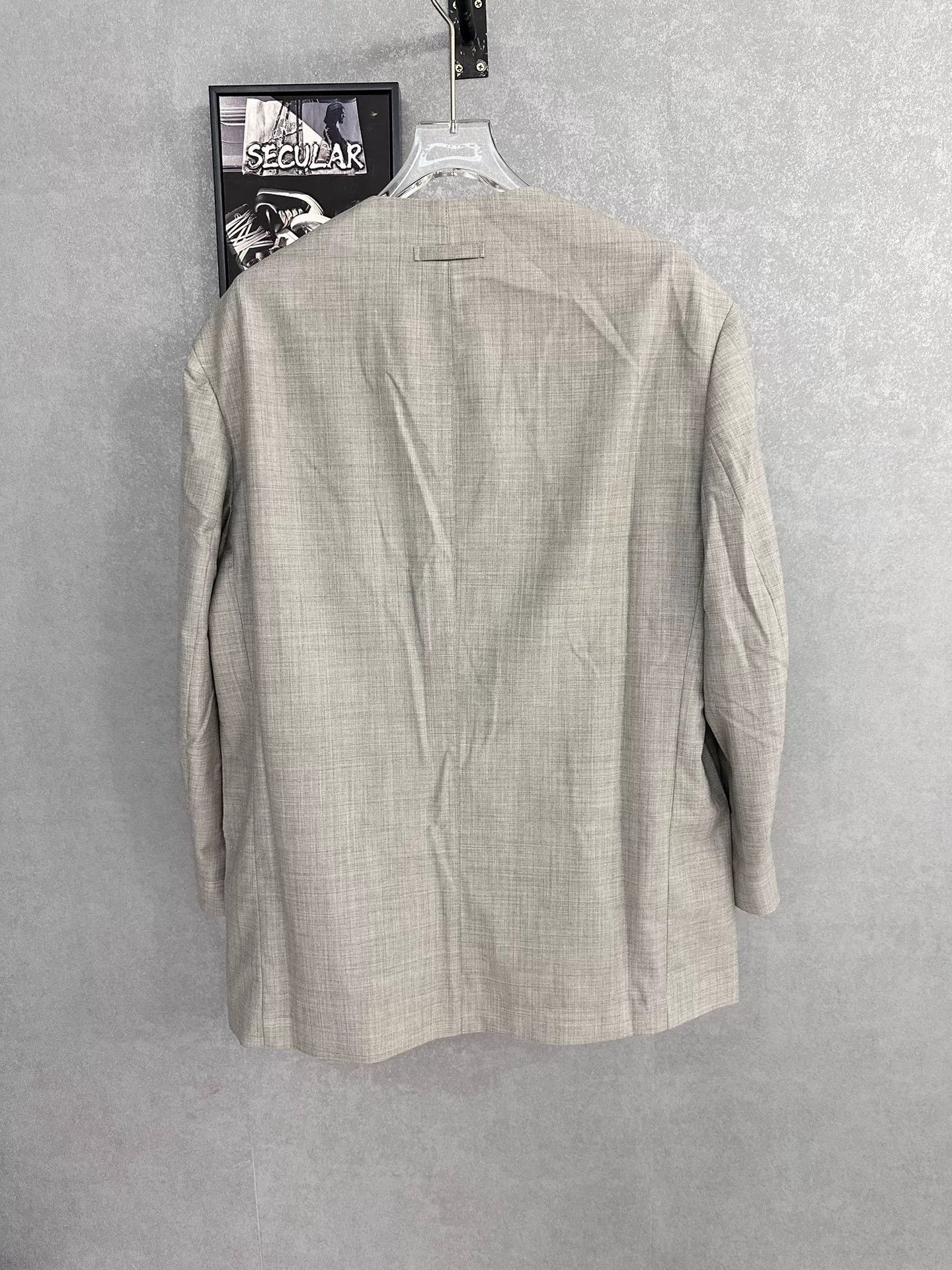 Fear of God gray wool blazer with silk lining Size US L / EU 52-54 / 3 - 2 Thumbnail
