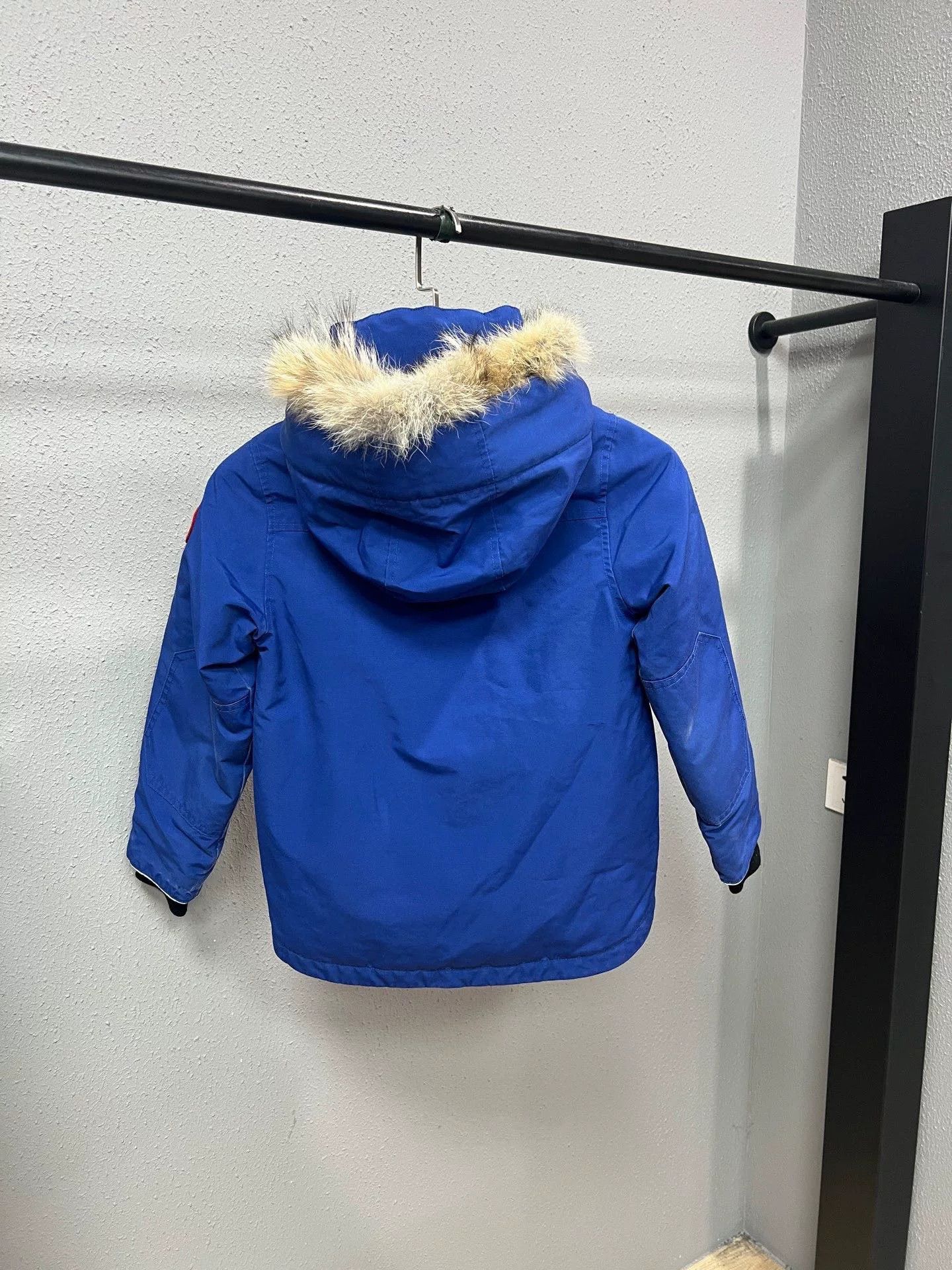 Canada Goose Canada Goose Blue Fur-Lined Down Jacket Size S / US 4 / IT 40 - 2 Thumbnail