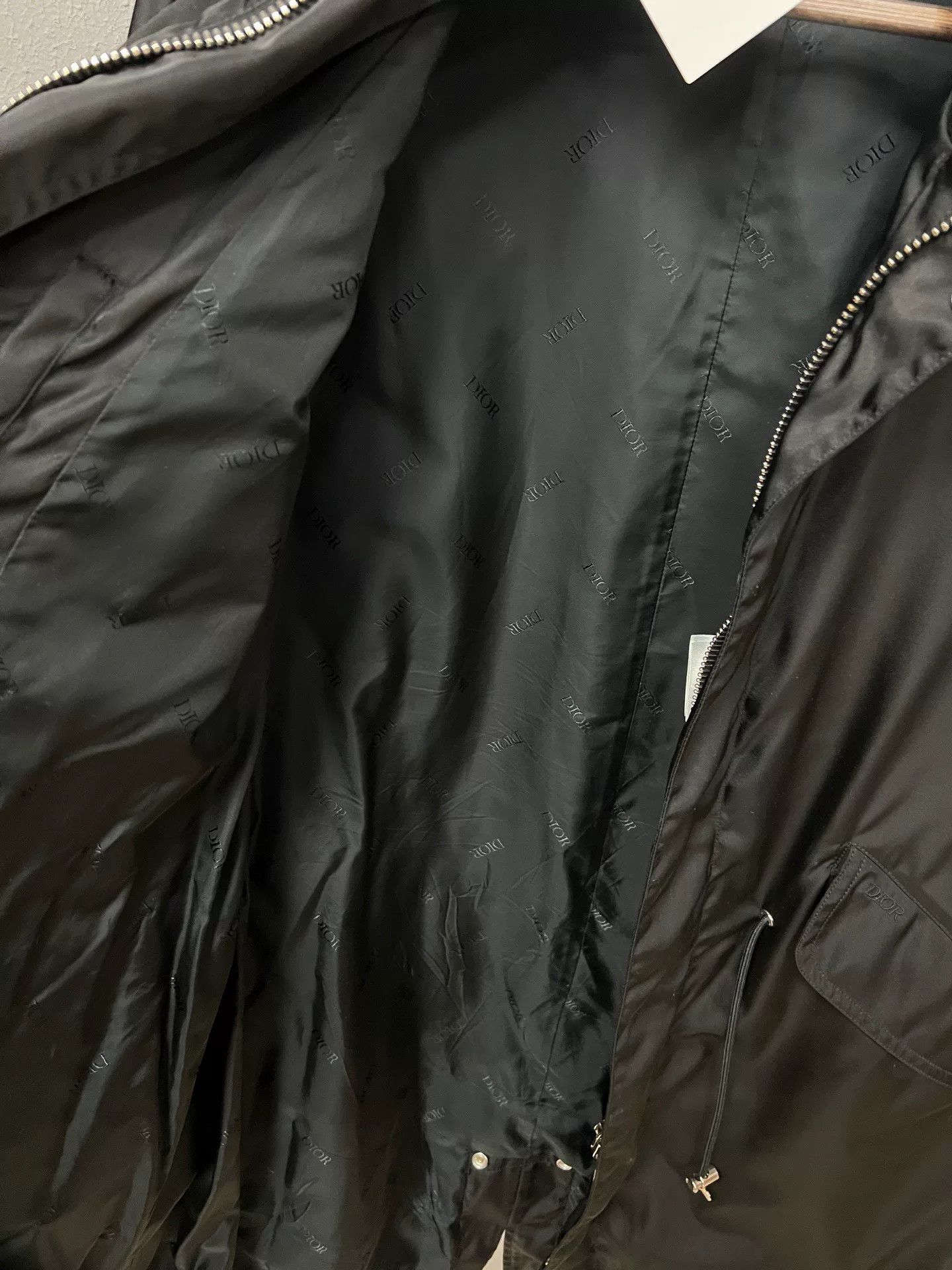 Dior Dior Black Parka Coat Size 44 Size US L / EU 52-54 / 3 - 4 Thumbnail