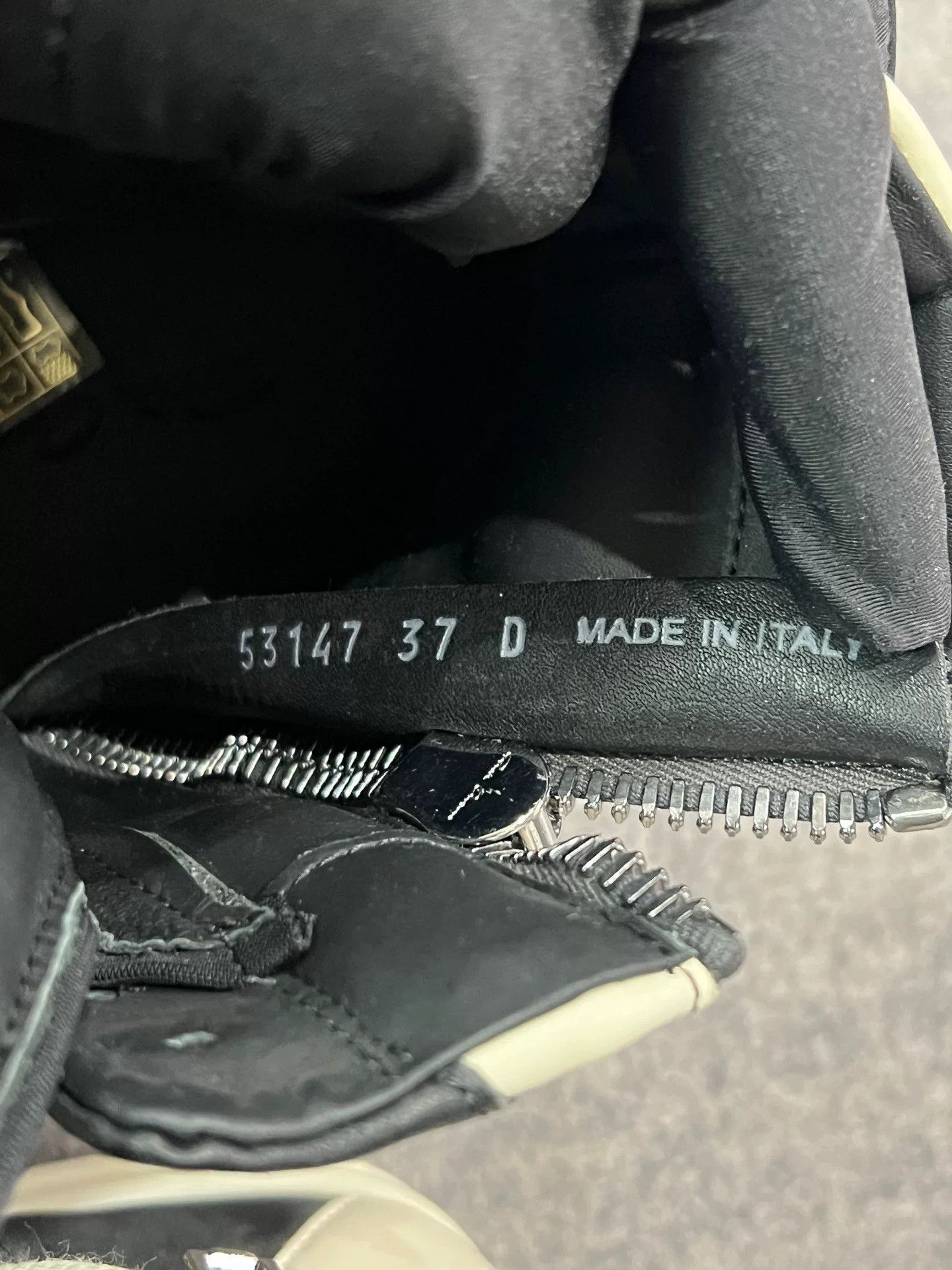Rick Owens rick owens black and white high-top sneakers Size US 6.5 / EU 39-40 - 8 Thumbnail