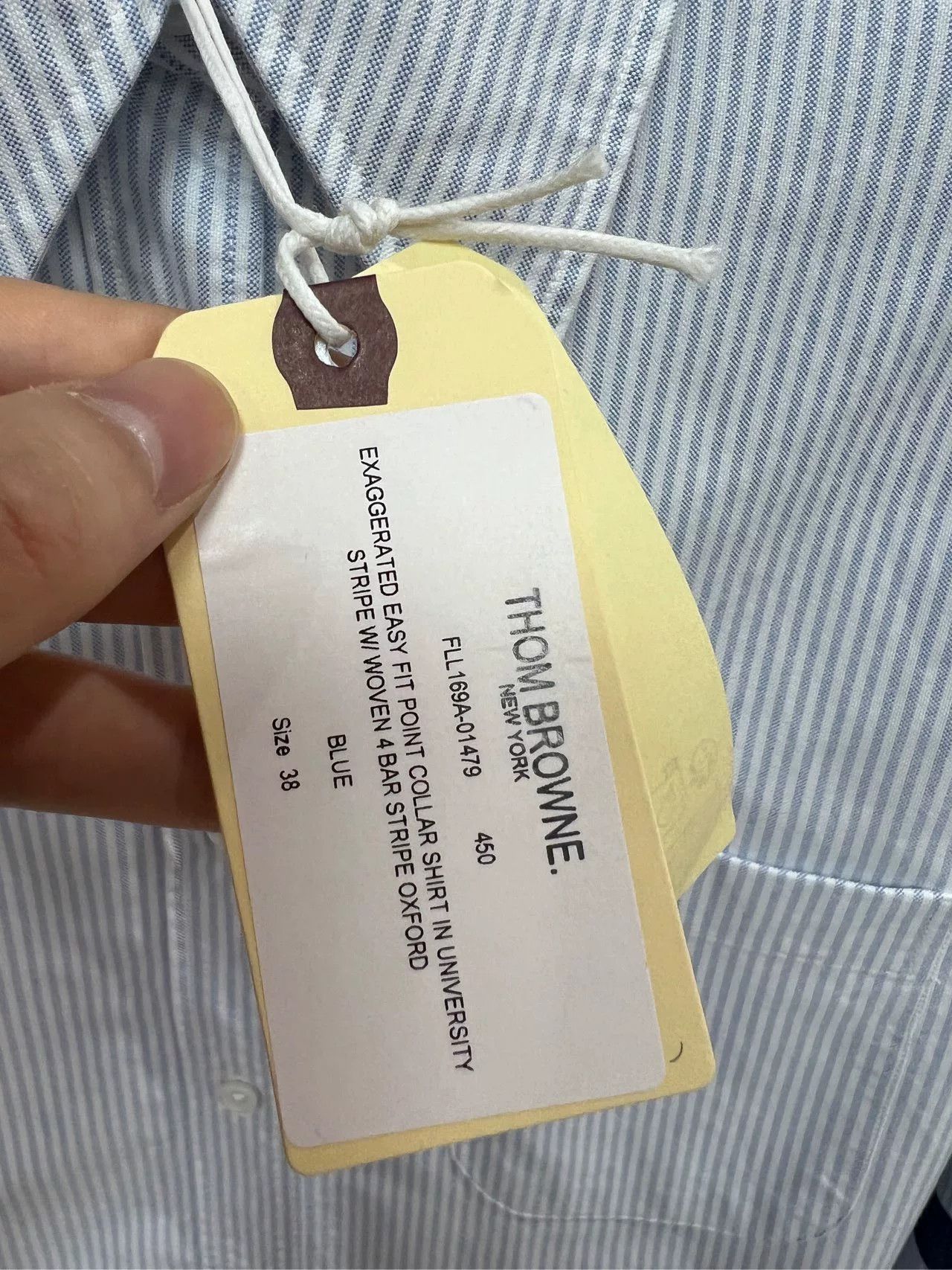 Thom Browne thom browne striped long sleeve shirt Size US M / EU 48-50 / 2 - 4 Thumbnail