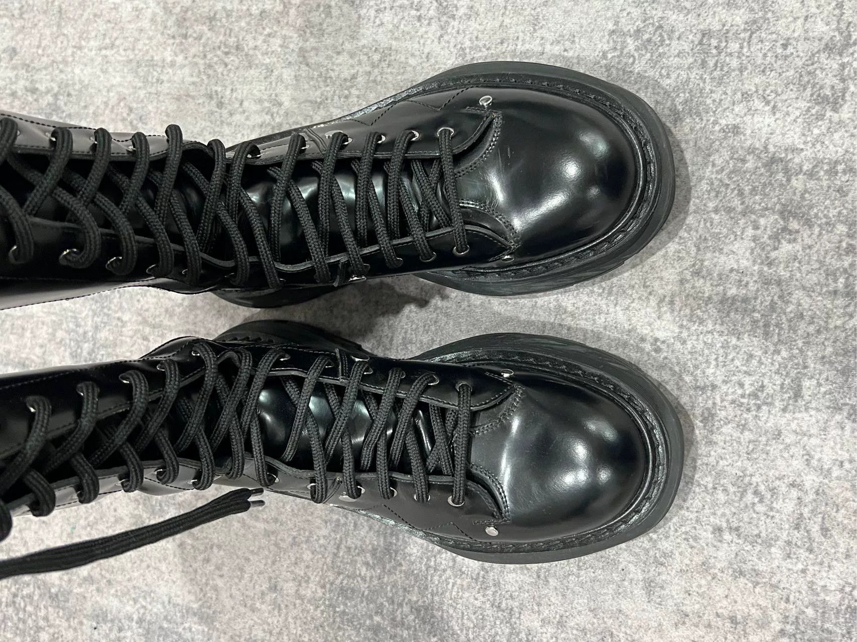Alexander McQueen alexander mcqueen knight boots in black Size US 8 / EU 41 - 3 Thumbnail