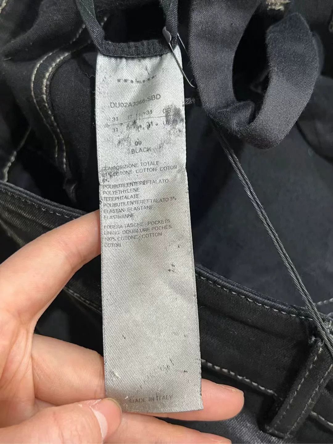 Rick Owens rick owens distressed black denim pants Size US 31 - 5 Thumbnail