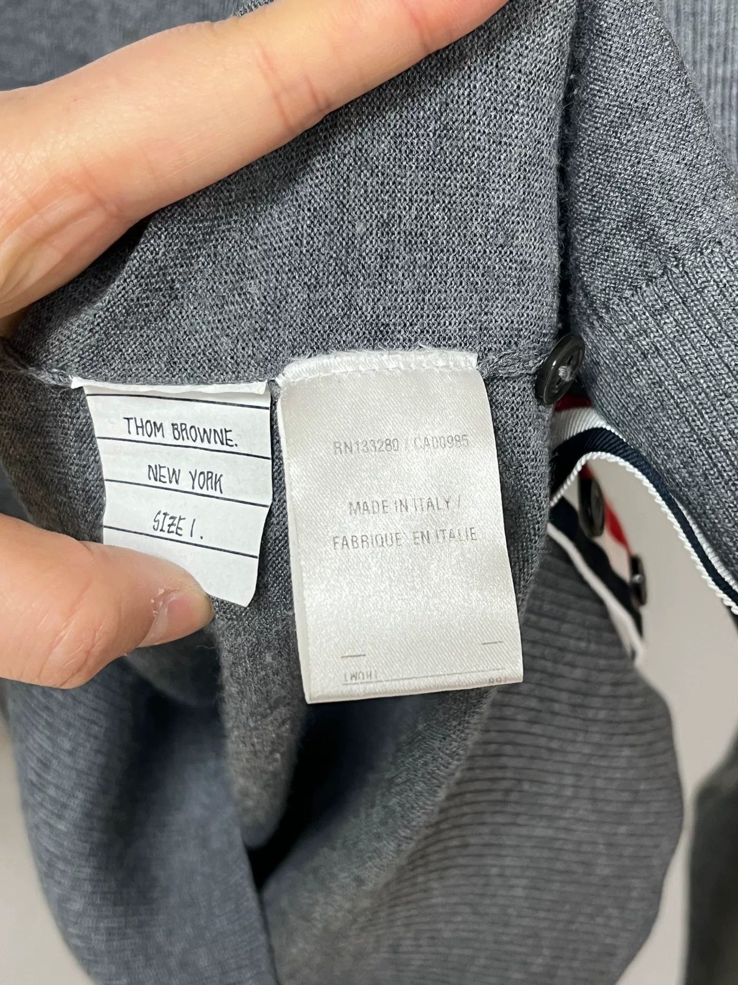 Thom Browne thom browne wool knit sweater size 1 Size US XS / EU 42 / 0 - 3 Thumbnail
