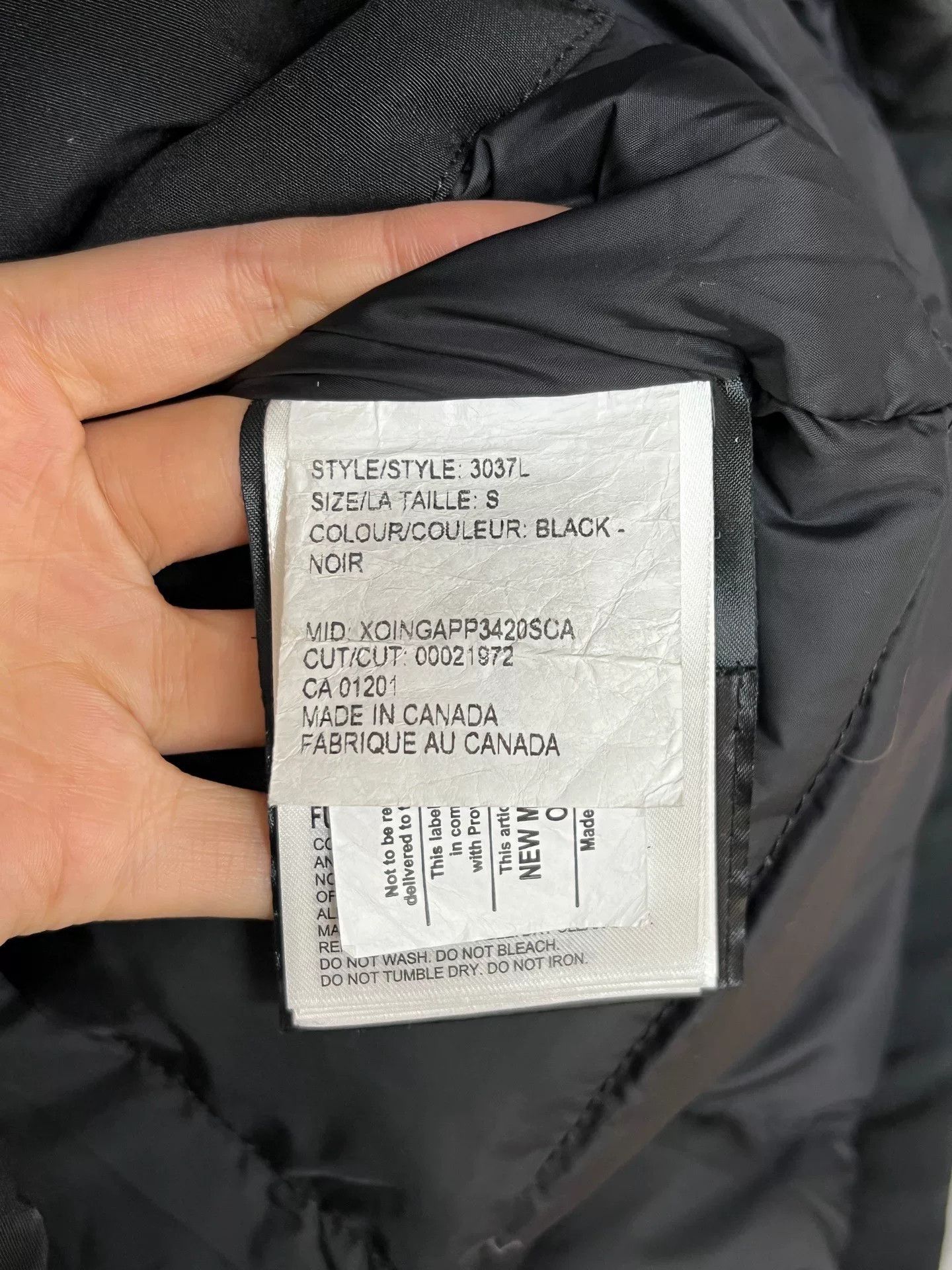 Canada Goose Canada Goose Down Jacket with Fur Hood Size US S / EU 44-46 / 1 - 4 Thumbnail