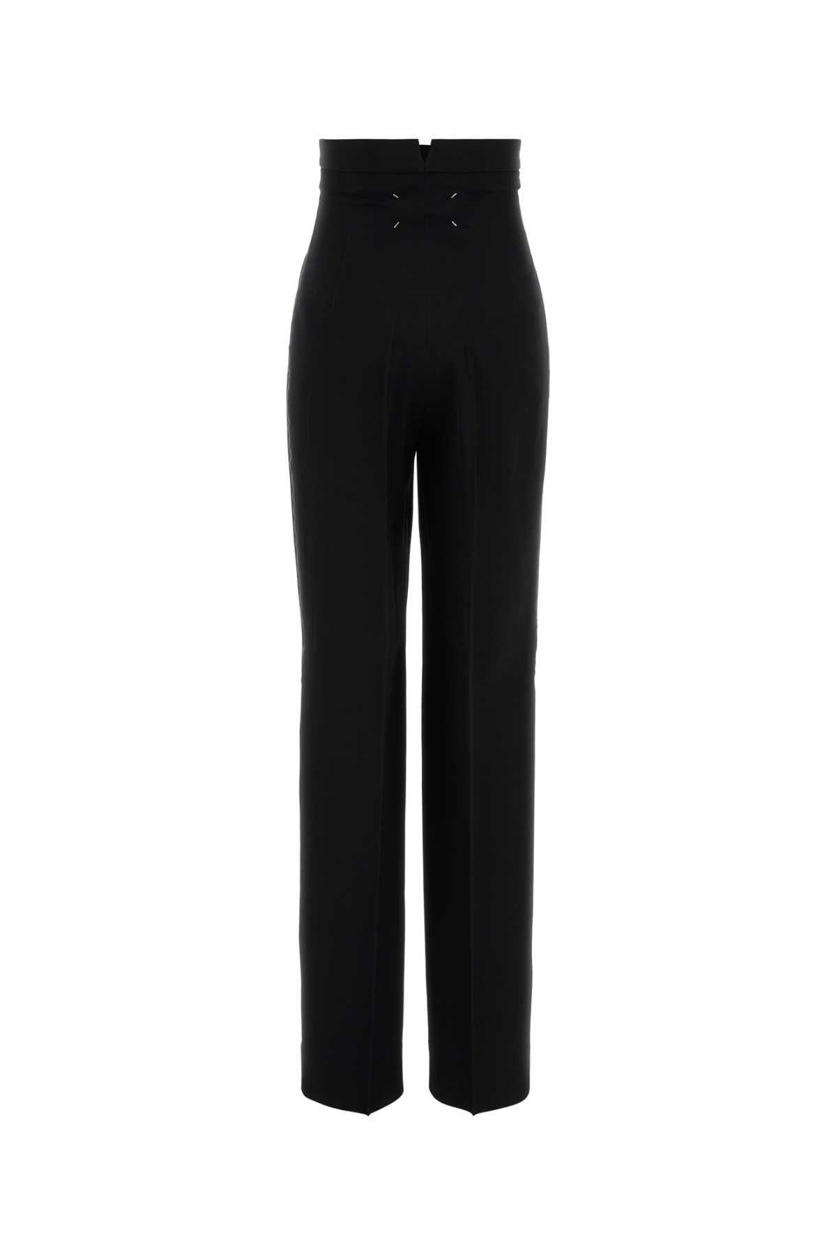Maison Margiela Black Wool Pant Size 32" / US 10 / IT 46 - 2 Thumbnail