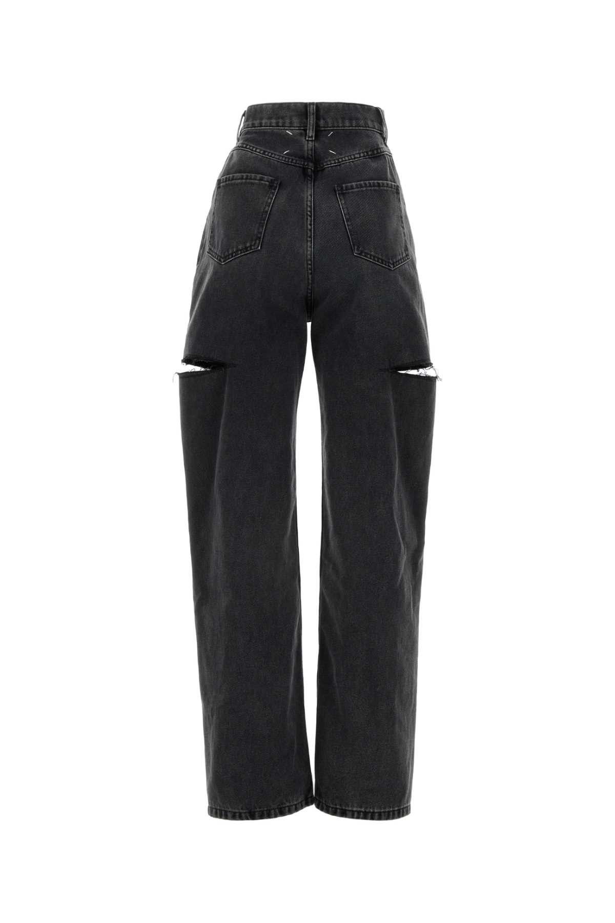 Maison Margiela Black Denim Jeans Size 32" / US 10 / IT 46 - 2 Thumbnail