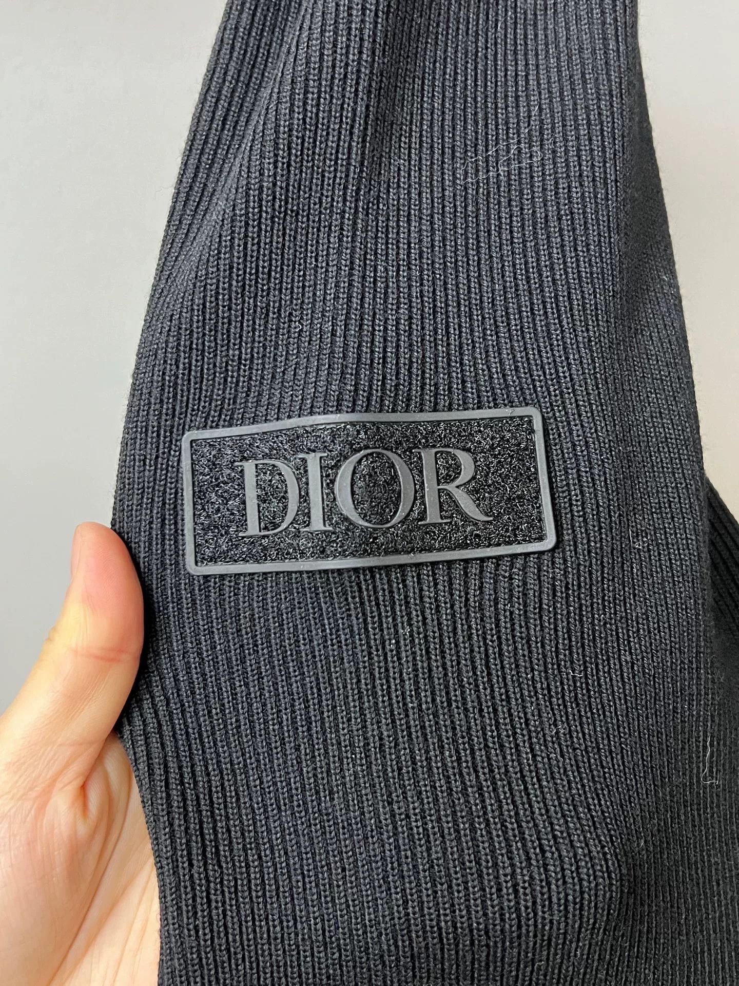 Dior Dior Knitted Down Jacket in Black Size US XXL / EU 58 / 5 - 4 Thumbnail