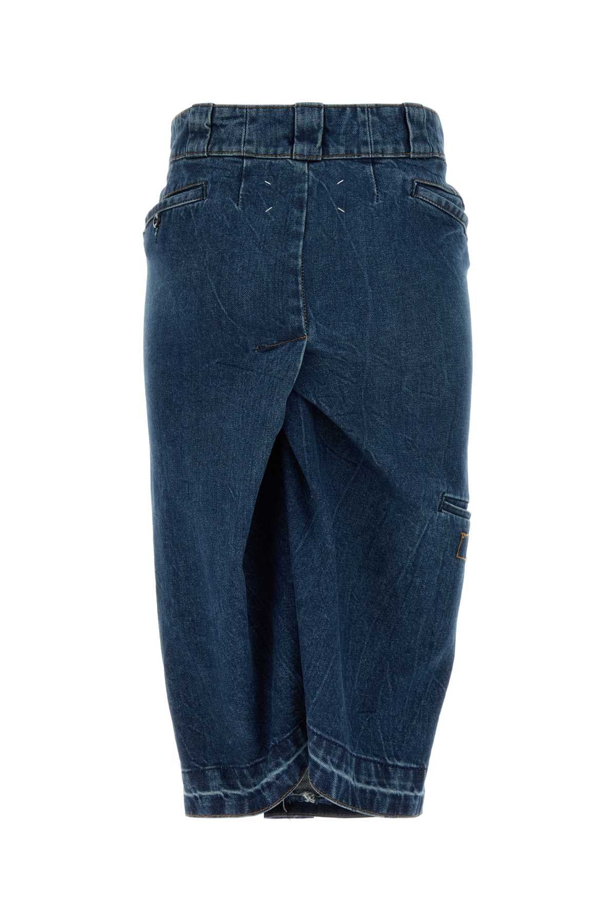 Maison Margiela Denim Skirt Size 27" / US 4 / IT 40 - 2 Thumbnail