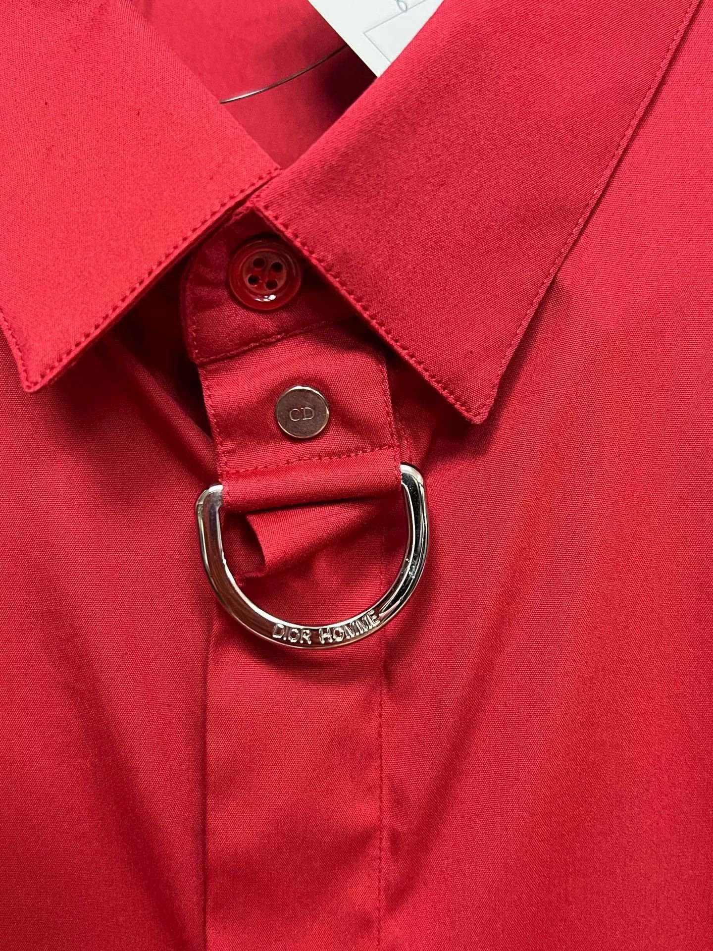 Dior Dior Red Bee Long Sleeve Shirt Size US M / EU 48-50 / 2 - 3 Thumbnail