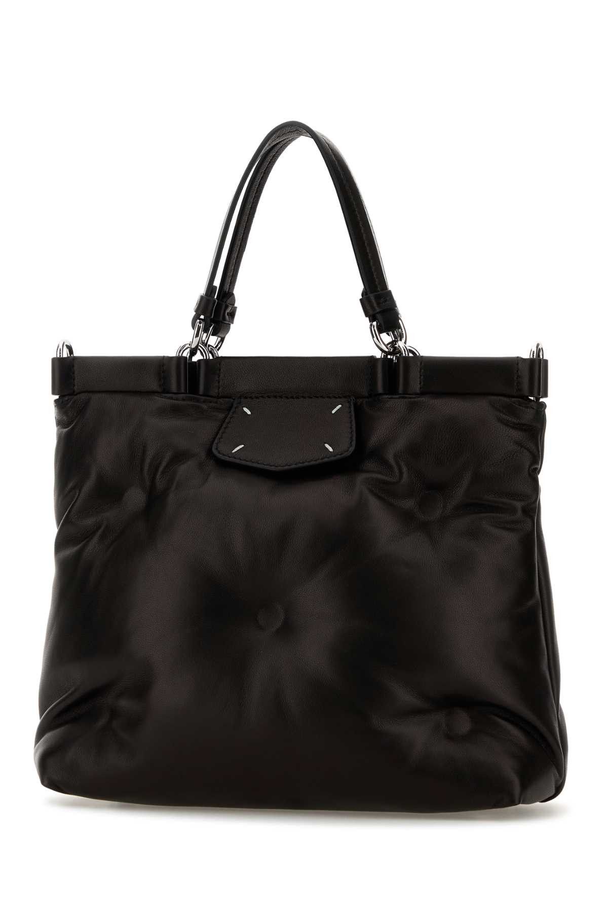 Maison Margiela Black Leather Handbag Size ONE SIZE - 2 Thumbnail