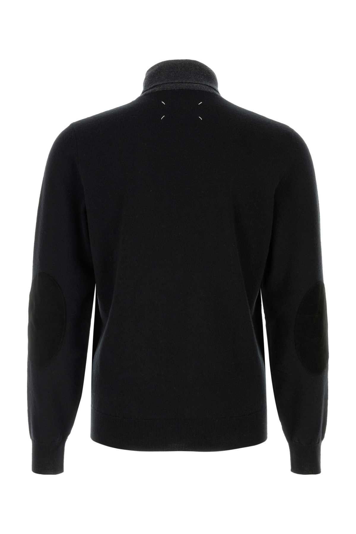 Maison Margiela Two-Tone Wool Sweater Size US L / EU 52-54 / 3 - 2 Thumbnail