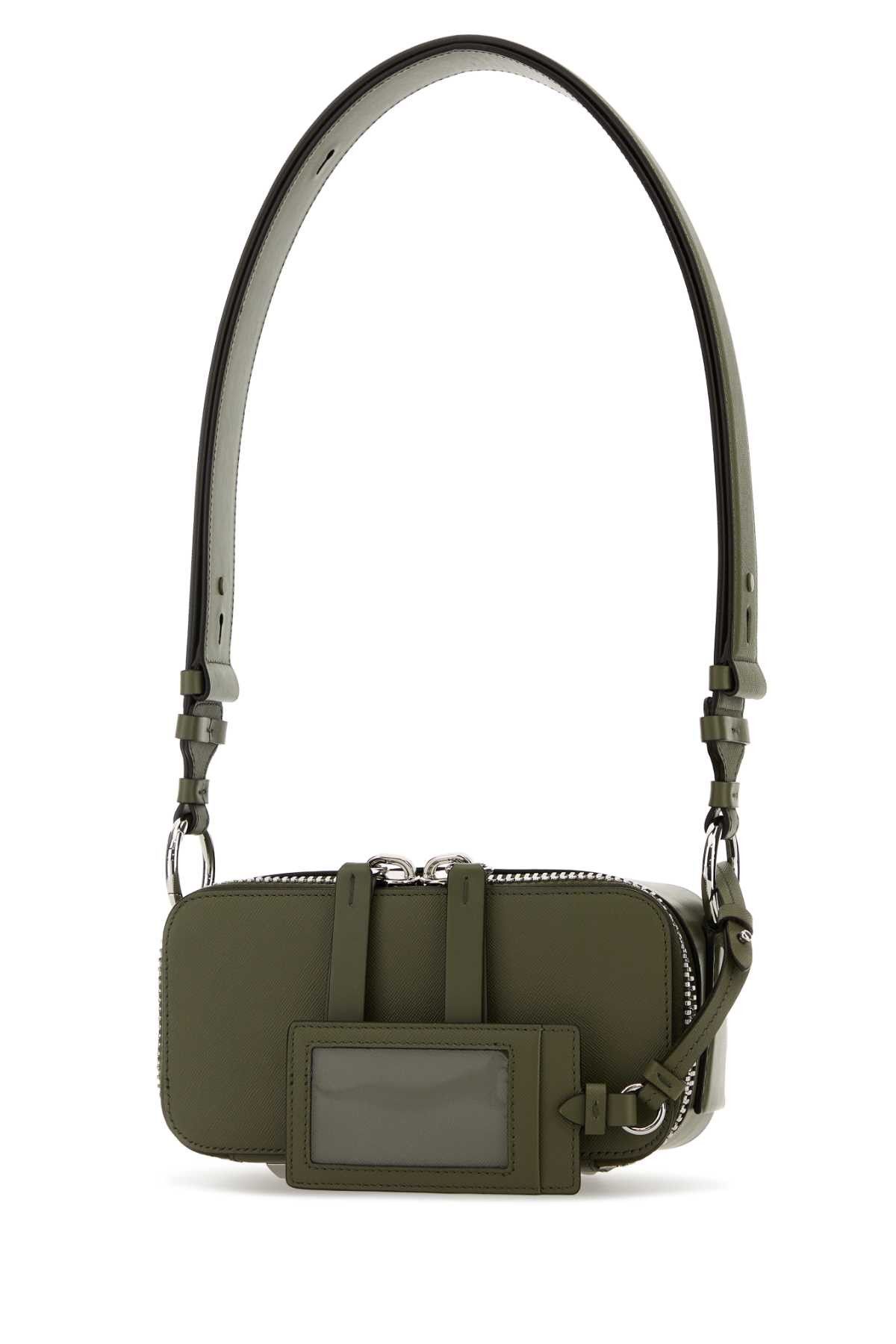 Maison Margiela Olive Green Leather Shoulder Bag Size ONE SIZE - 2 Thumbnail
