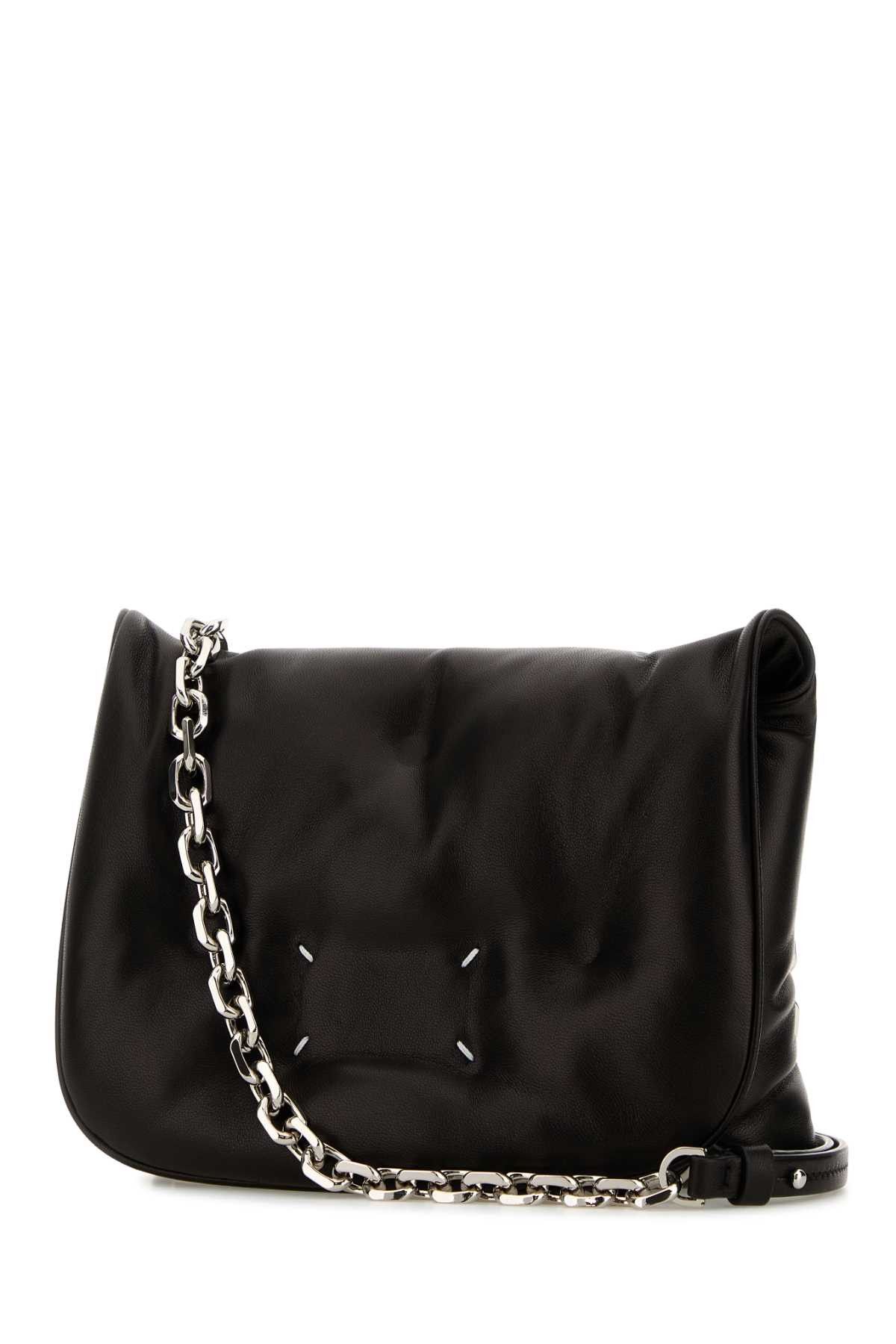 Maison Margiela Black Leather Crossbody Bag Size ONE SIZE - 2 Thumbnail