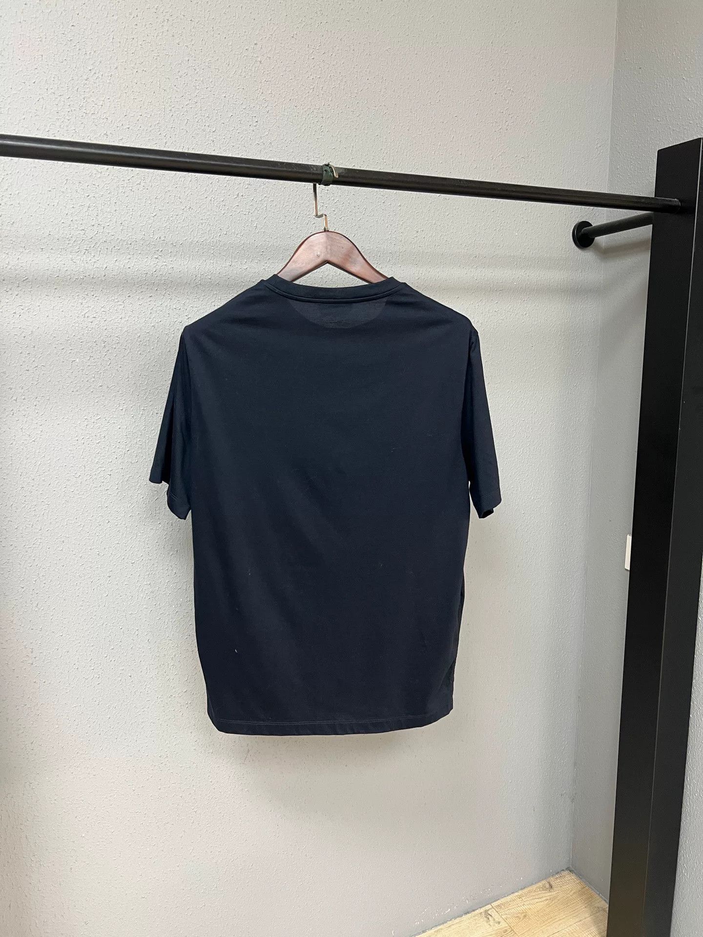 Hermes hermes short sleeve shirt in navy blue Size US L / EU 52-54 / 3 - 2 Thumbnail