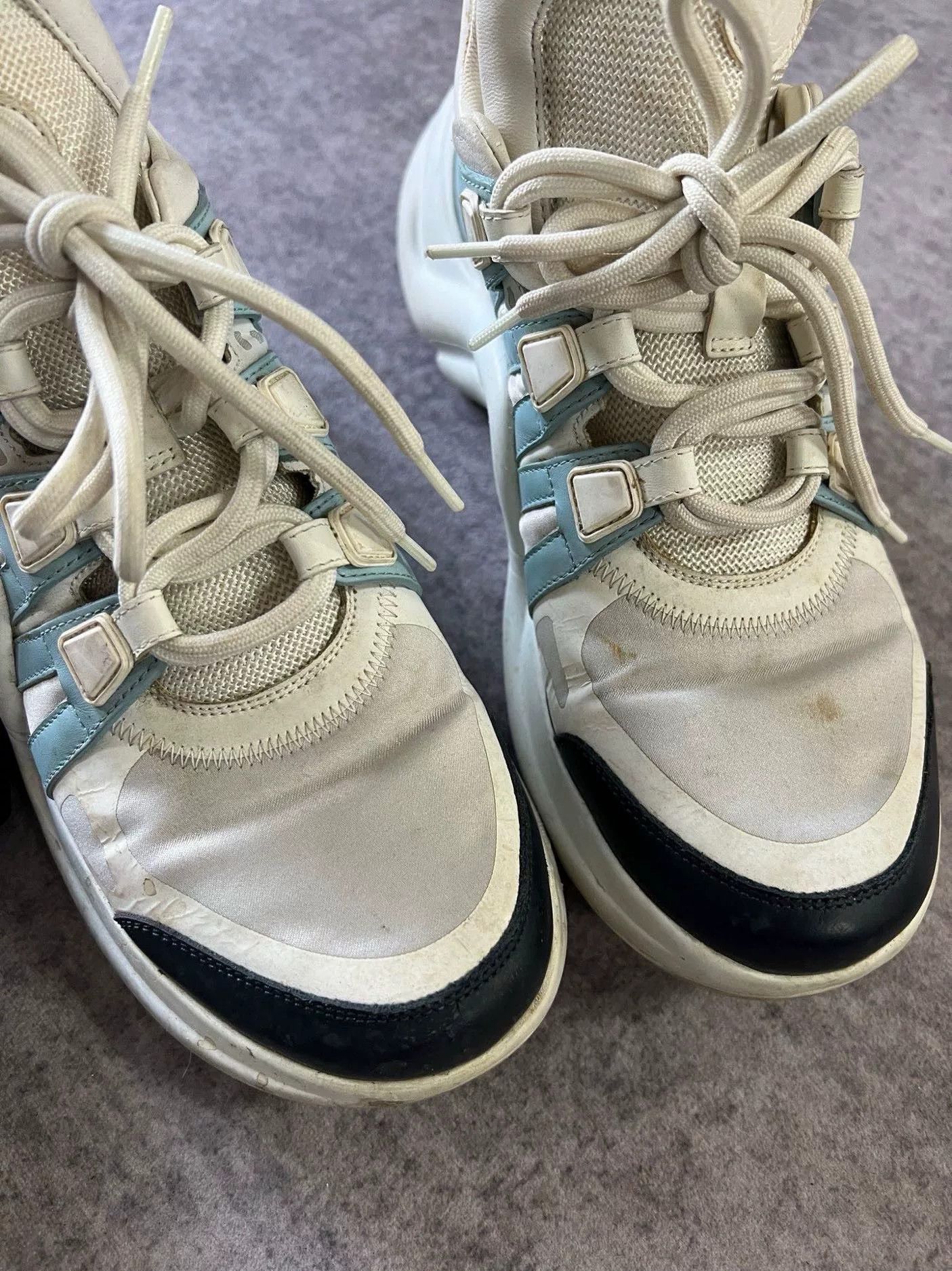 Louis Vuitton trendy lv dad shoes in size 40 Size US 7.5 / EU 40-41 - 3 Thumbnail