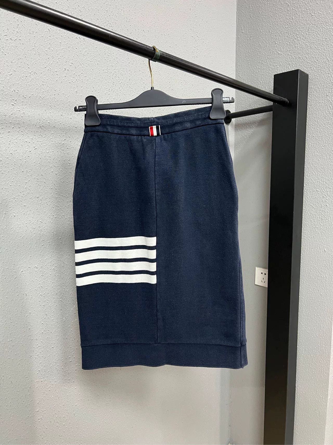 Thom Browne Thom Browne Navy Skirt with Stripes Size 38" / US 16 / IT 52 - 2 Thumbnail