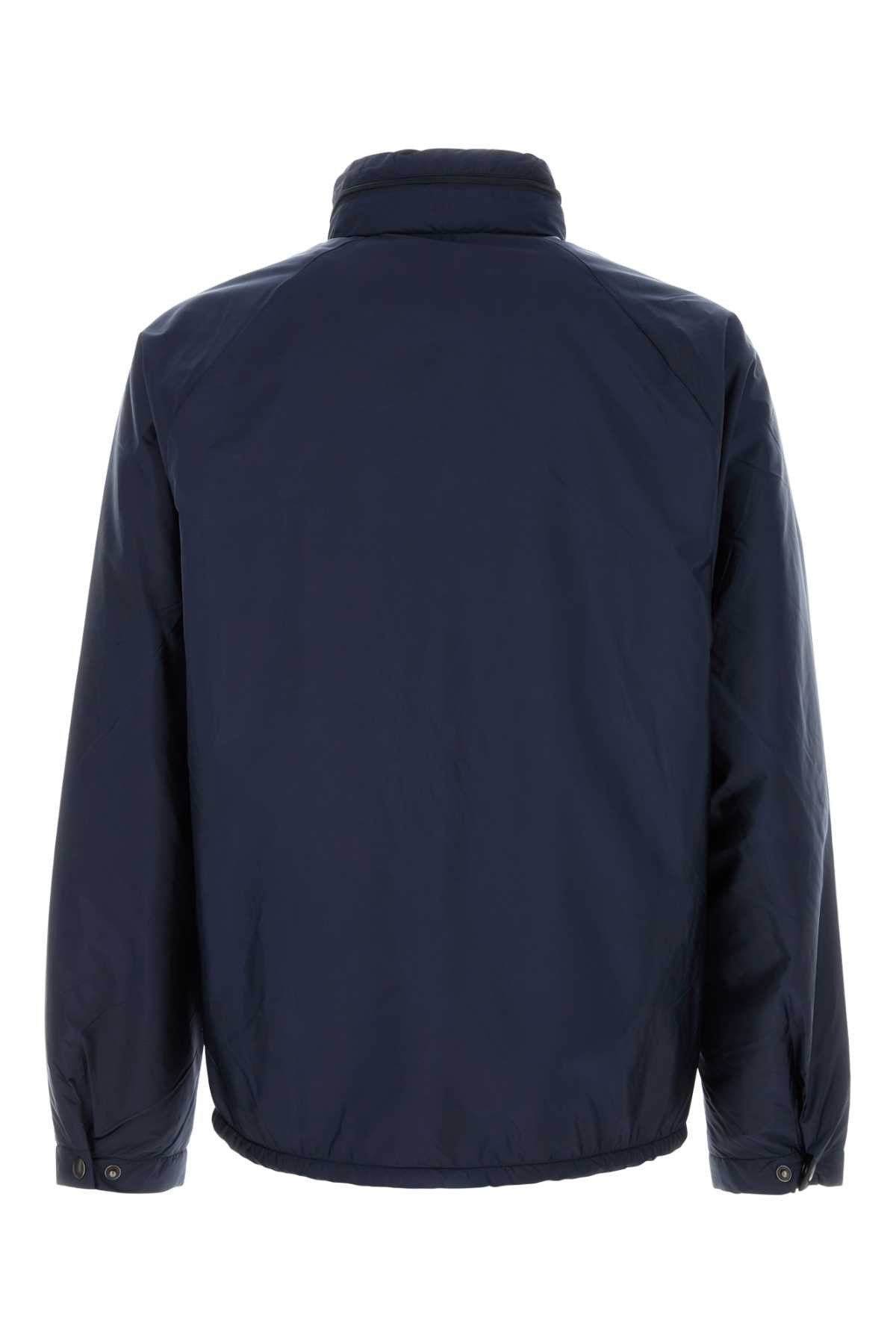 Prada Navy Blue Re-Nylon Jacket Size US XL / EU 56 / 4 - 2 Thumbnail
