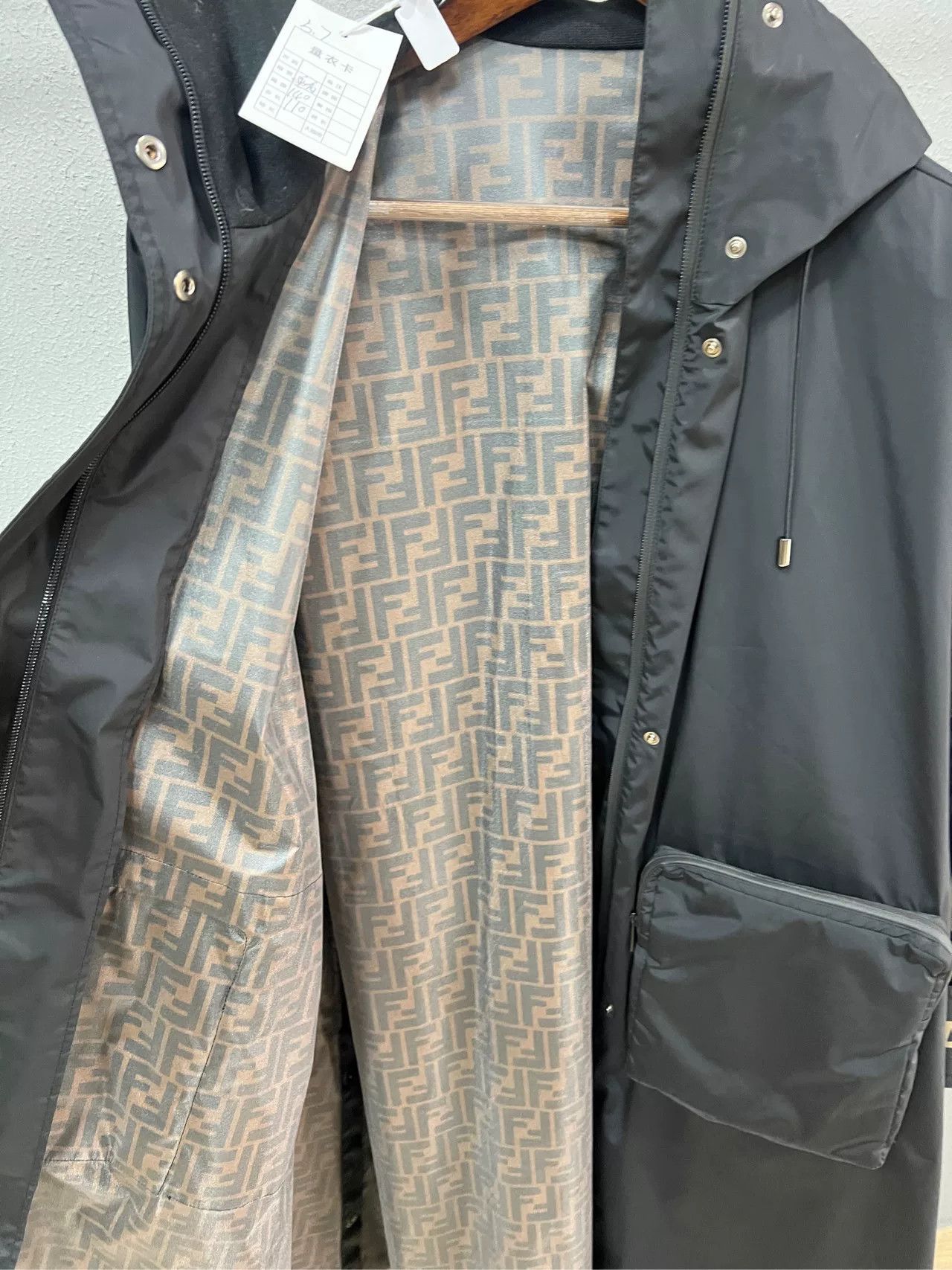 Fendi Fendi Inner Print Coat Size 38 Size M / US 6-8 / IT 42-44 - 4 Thumbnail