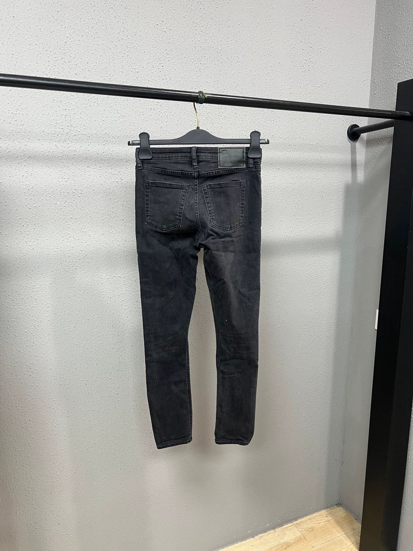 Acne Studios Acne Studios Black Denim Pants Size 24 Size 24" / US 00 / IT 34 - 2 Thumbnail