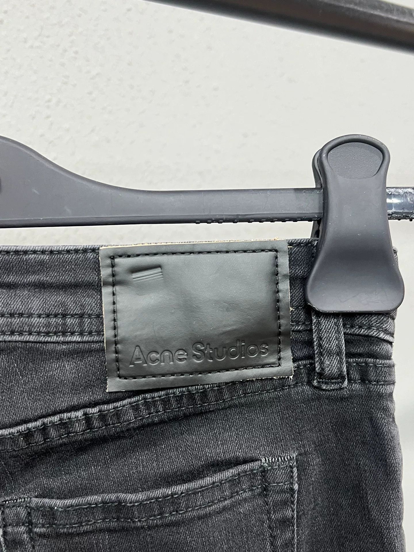 Acne Studios Acne Studios Black Denim Pants Size 24 Size 24" / US 00 / IT 34 - 3 Thumbnail