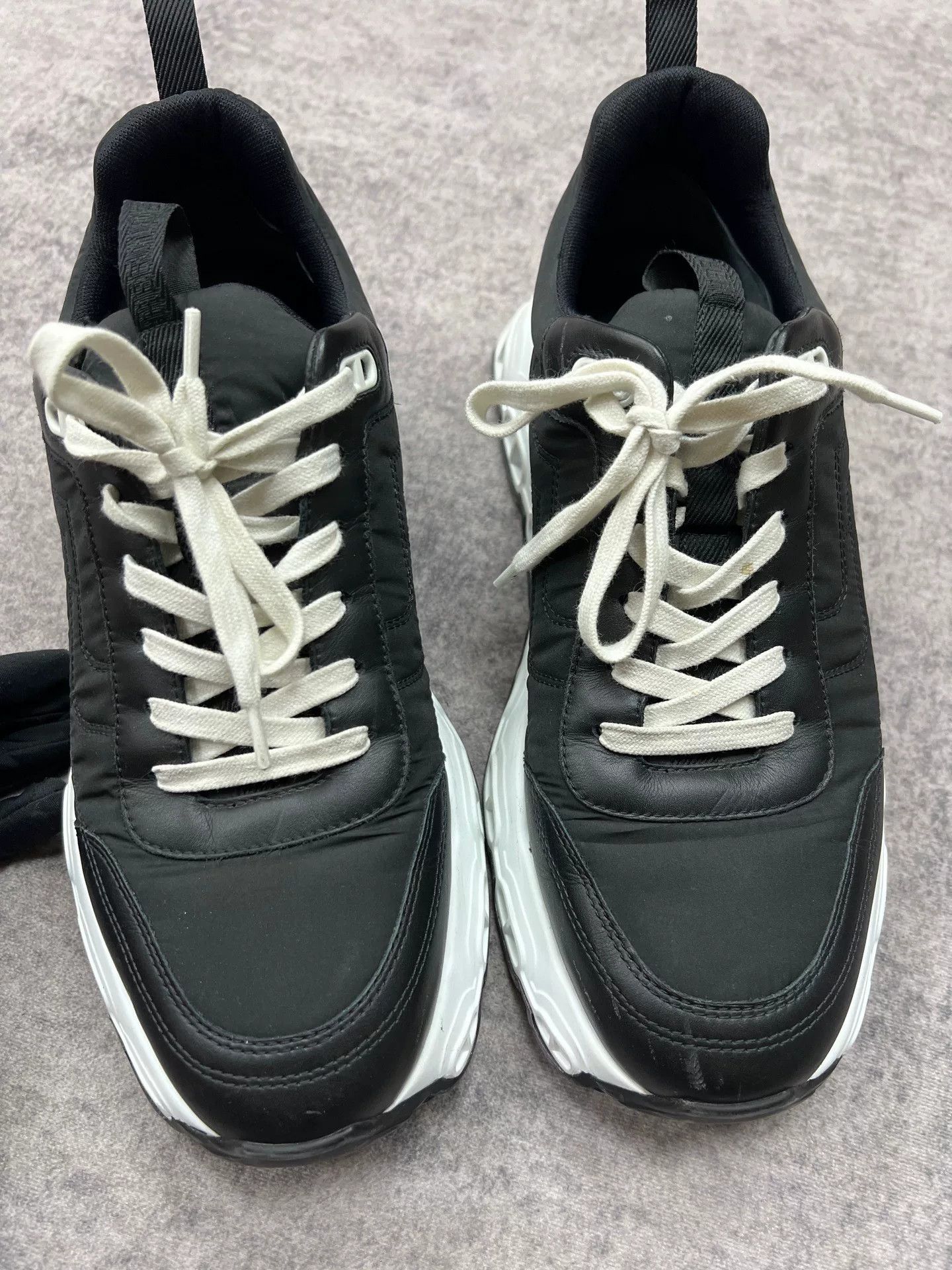 Hermes Hermes Thick Sole Sneakers in Black Size US 10.5 / EU 43-44 - 3 Thumbnail
