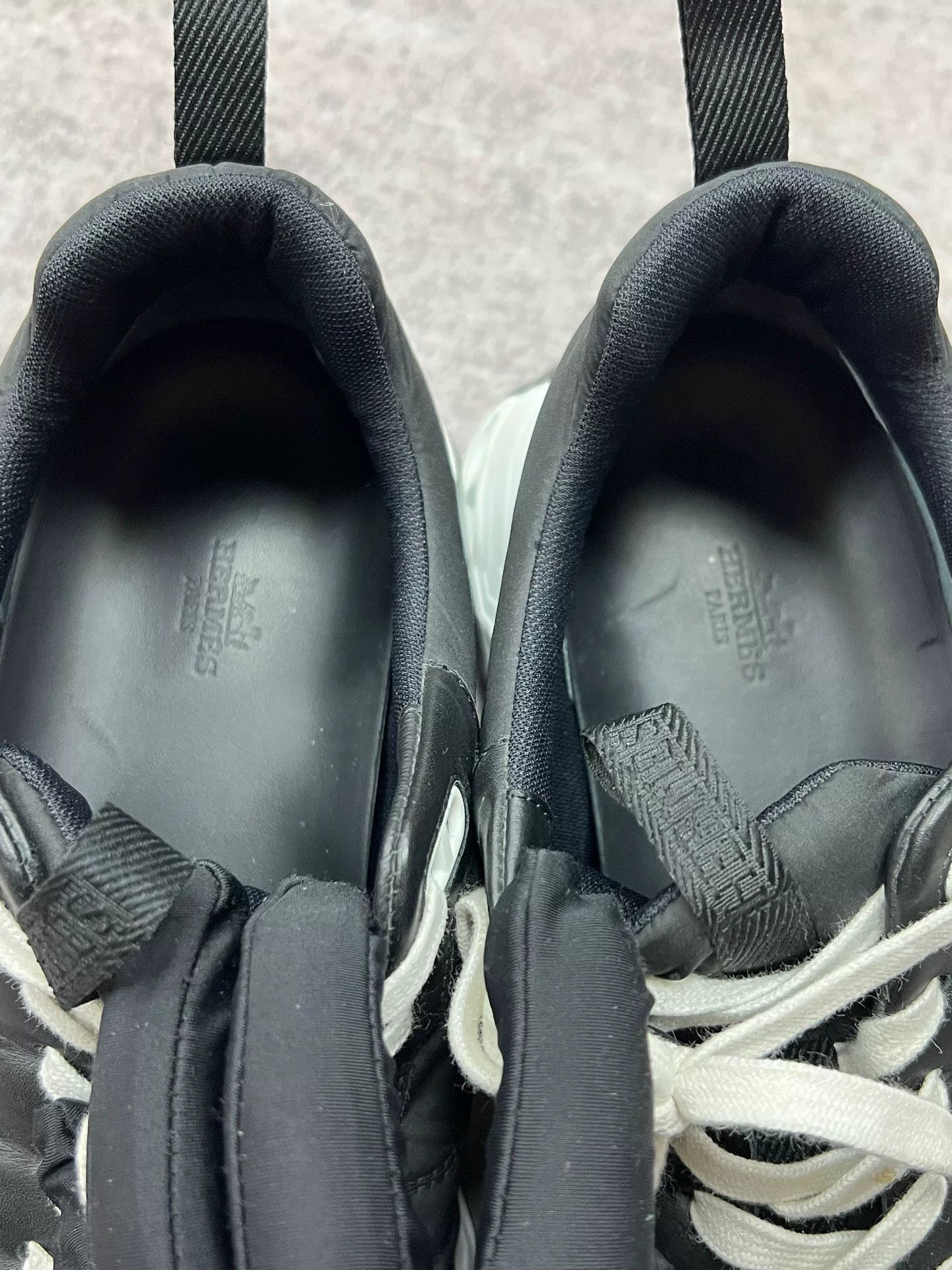 Hermes Hermes Thick Sole Sneakers in Black Size US 10.5 / EU 43-44 - 4 Thumbnail