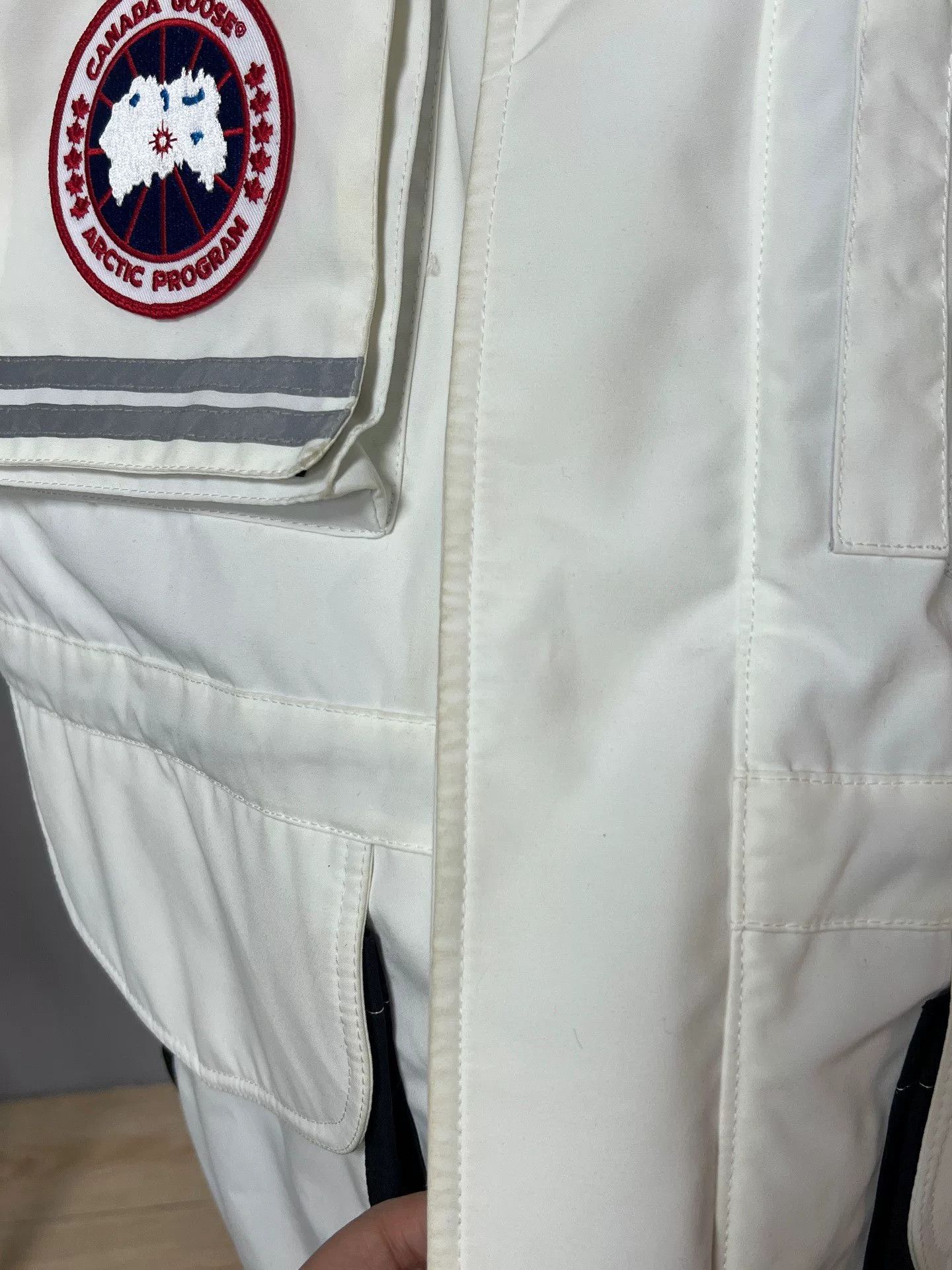 Canada Goose canada goose white down vest Size US XXL / EU 58 / 5 - 6 Thumbnail