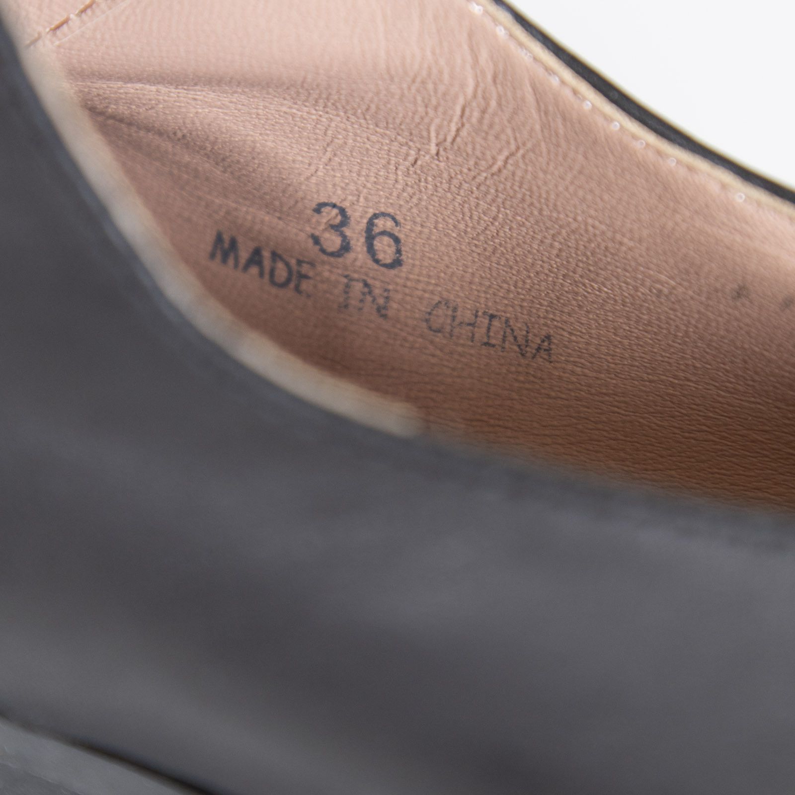 Jil Sander Black Leather Platform Oxford Shoes Size US 6 / IT 36 - 6 Thumbnail