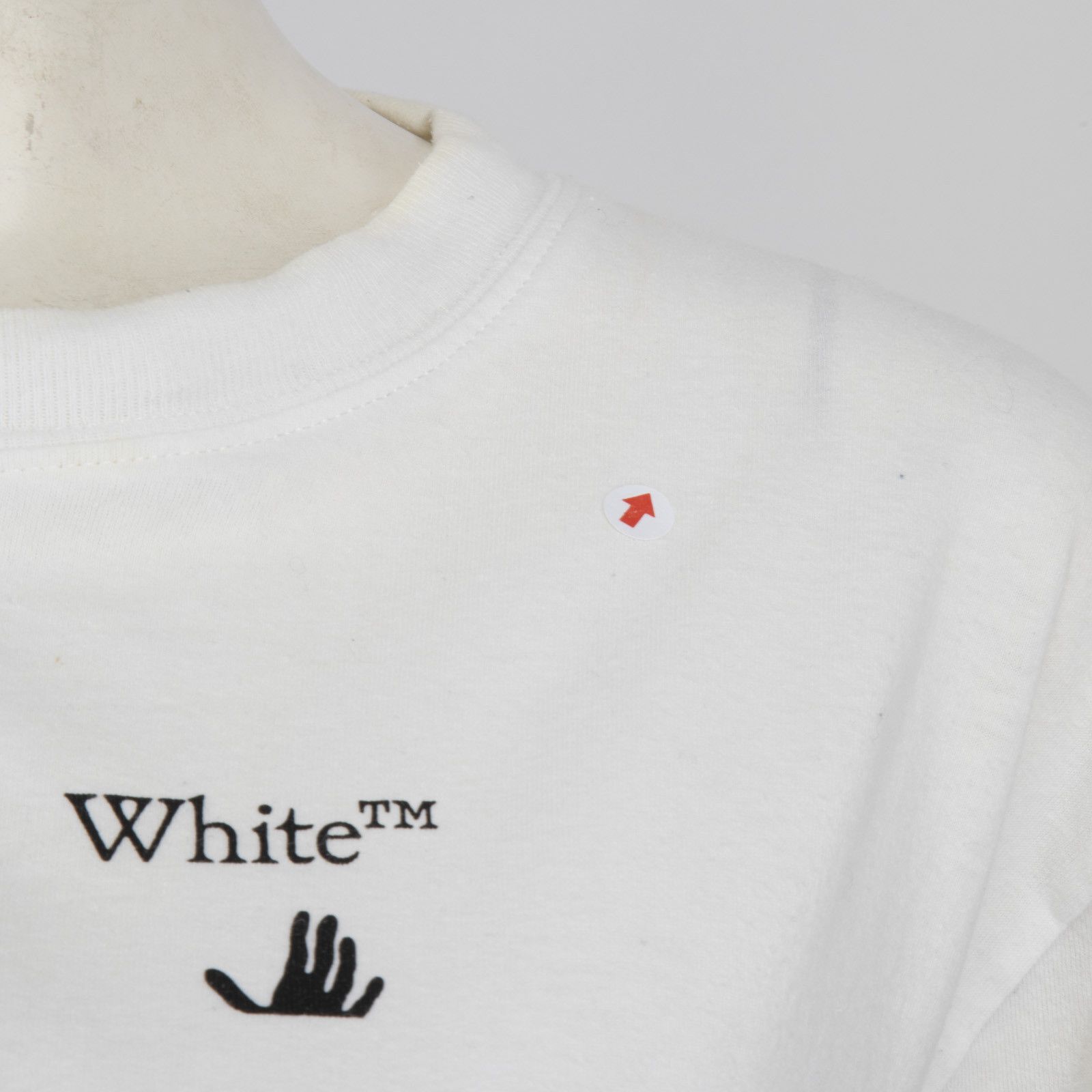 Off-White White & Green Logo Graphic T-Shirt Size M / US 6-8 / IT 42-44 - 10 Thumbnail