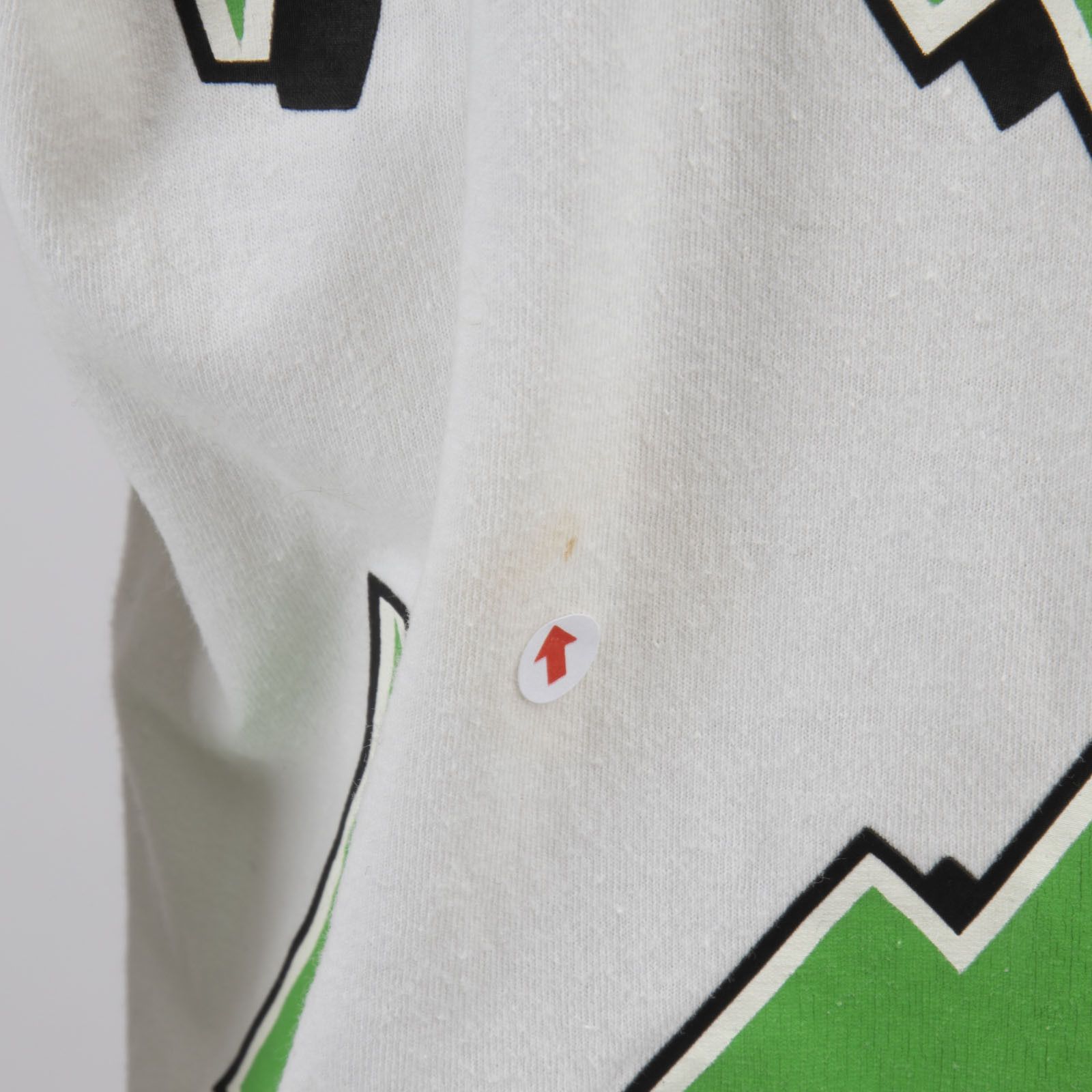 Off-White White & Green Logo Graphic T-Shirt Size M / US 6-8 / IT 42-44 - 5 Thumbnail