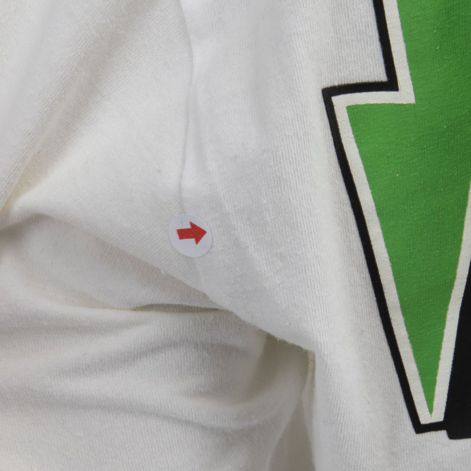 Off-White White & Green Logo Graphic T-Shirt Size M / US 6-8 / IT 42-44 - 4 Thumbnail