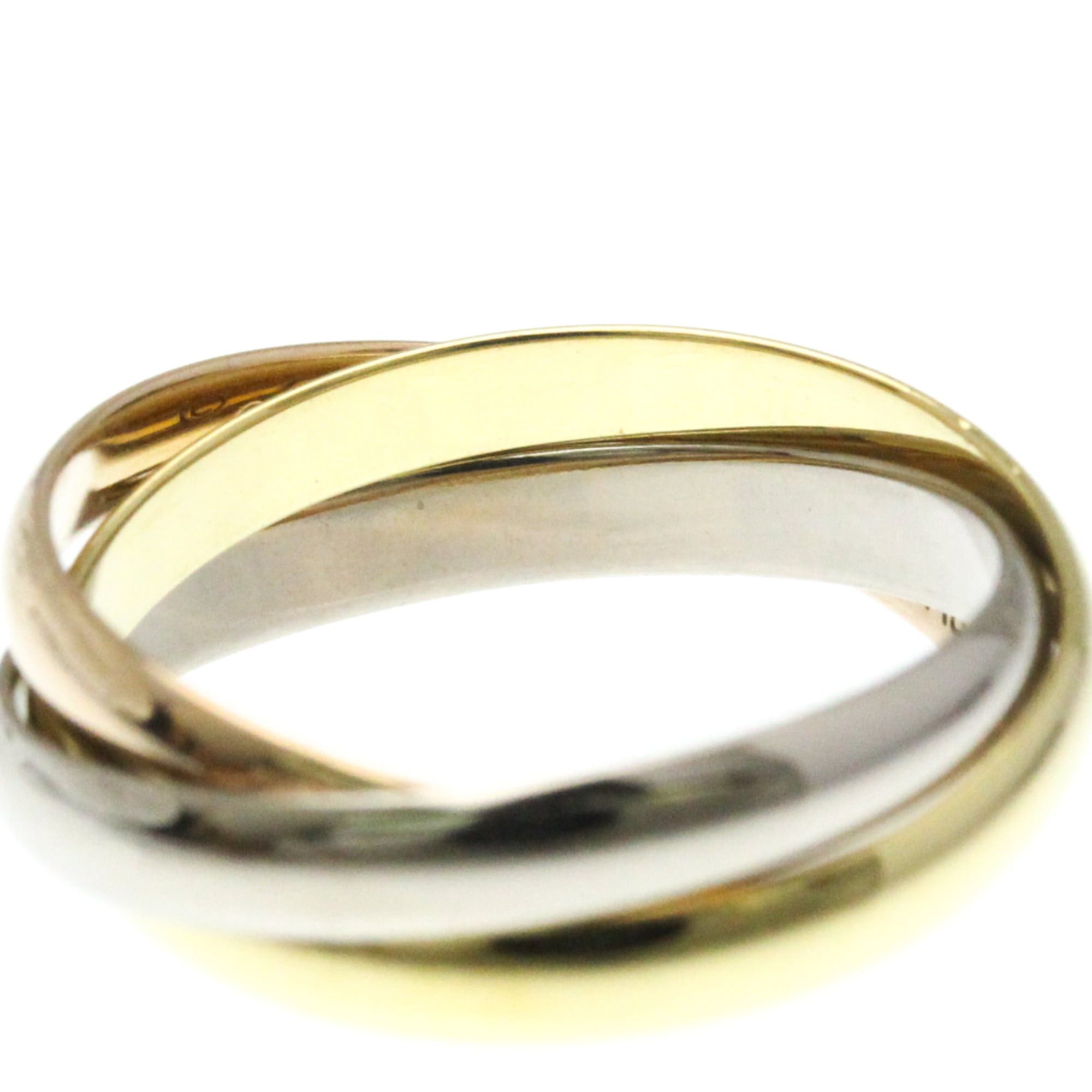 Cartier Cartier Trinity Yellow Gold (18K),Pink Gold (18K),White Gold (18K) Fashion No Stone Band Ring Gold Size ONE SIZE - 5 Thumbnail