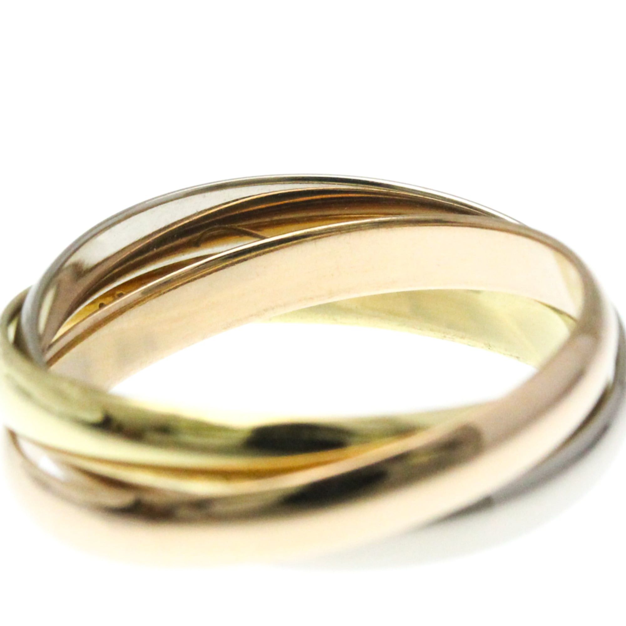 Cartier Cartier Trinity Yellow Gold (18K),Pink Gold (18K),White Gold (18K) Fashion No Stone Band Ring Gold Size ONE SIZE - 6 Thumbnail