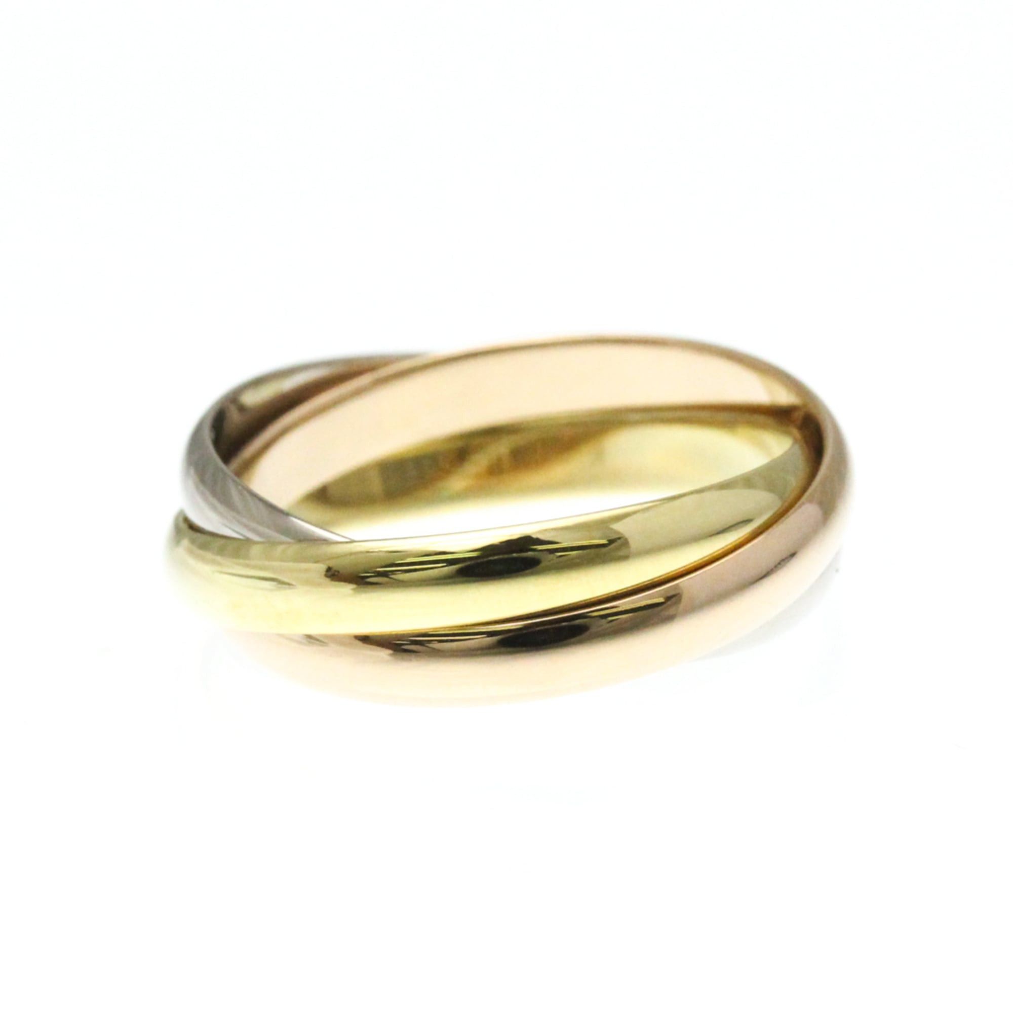 Cartier Cartier Trinity Yellow Gold (18K),Pink Gold (18K),White Gold (18K) Fashion No Stone Band Ring Gold Size ONE SIZE - 3 Thumbnail