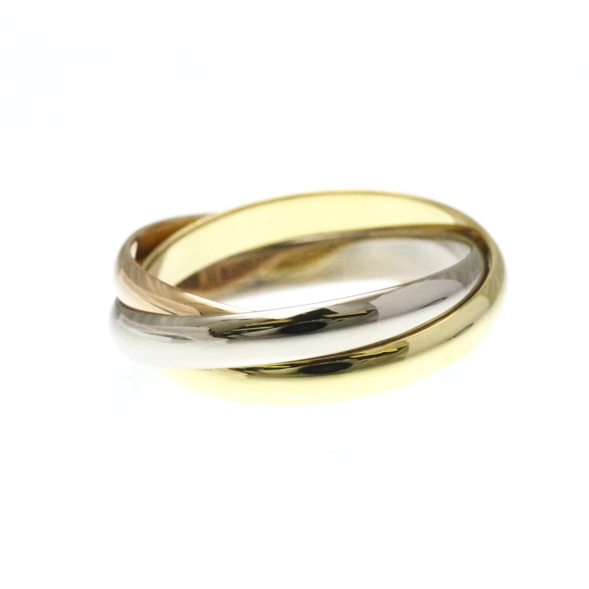 Cartier Cartier Trinity Yellow Gold (18K),Pink Gold (18K),White Gold (18K) Fashion No Stone Band Ring Gold Size ONE SIZE - 2 Thumbnail