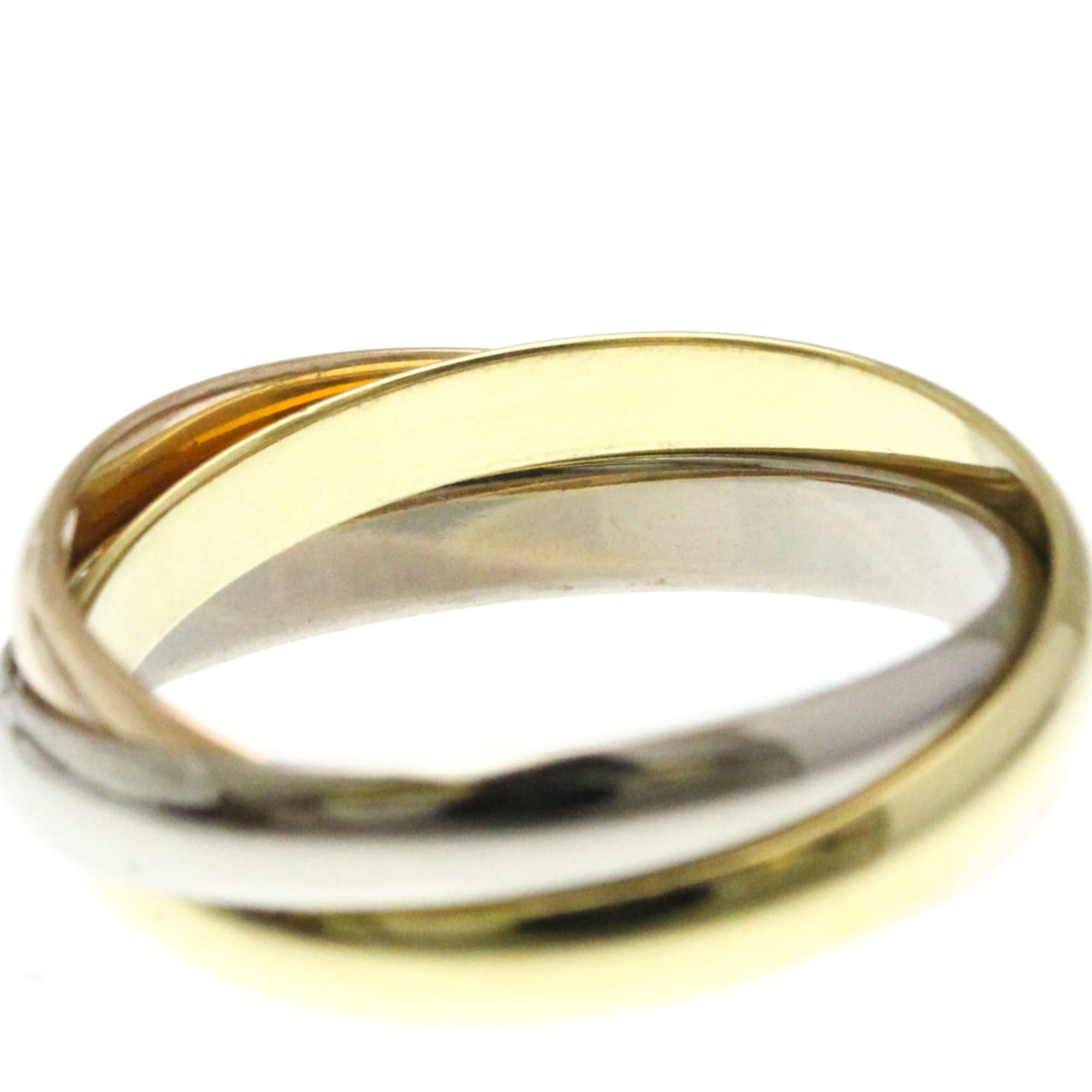 Cartier Cartier Trinity Yellow Gold (18K),Pink Gold (18K),White Gold (18K) Fashion No Stone Band Ring Gold Size ONE SIZE - 9 Thumbnail