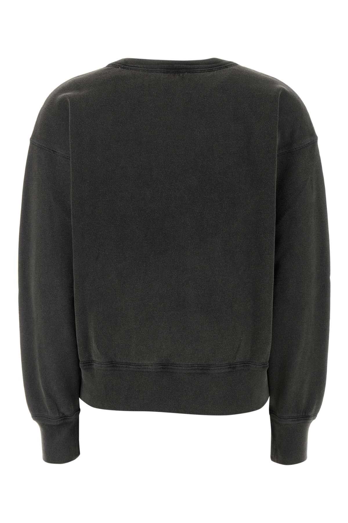 Isabel Marant Etoile Charcoal Cotton Blend Mobyli Sweatshirt Size M / US 6-8 / IT 42-44 - 2 Thumbnail