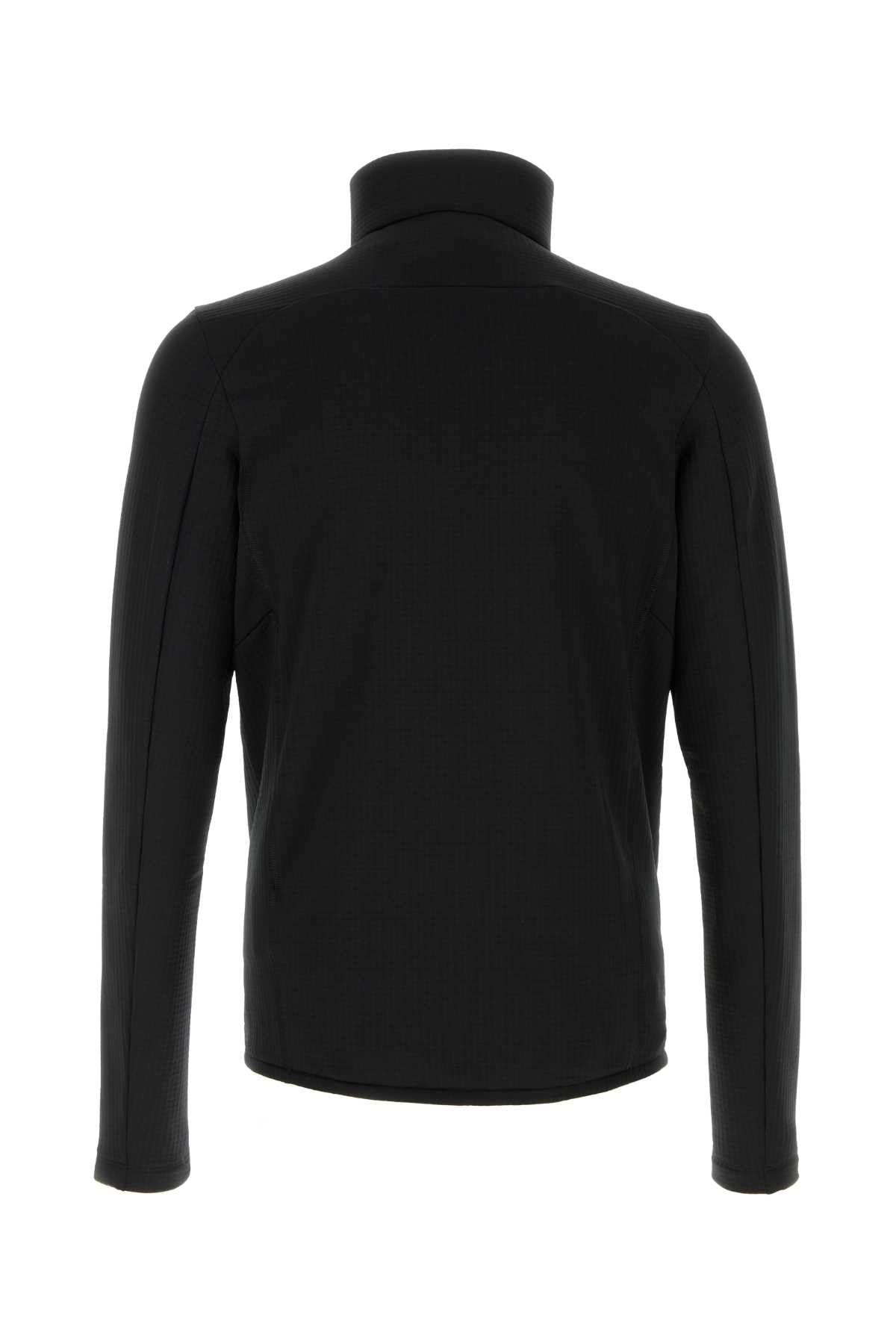 Prada Black Stretch Pile Sweatshirt Size US XL / EU 56 / 4 - 2 Thumbnail