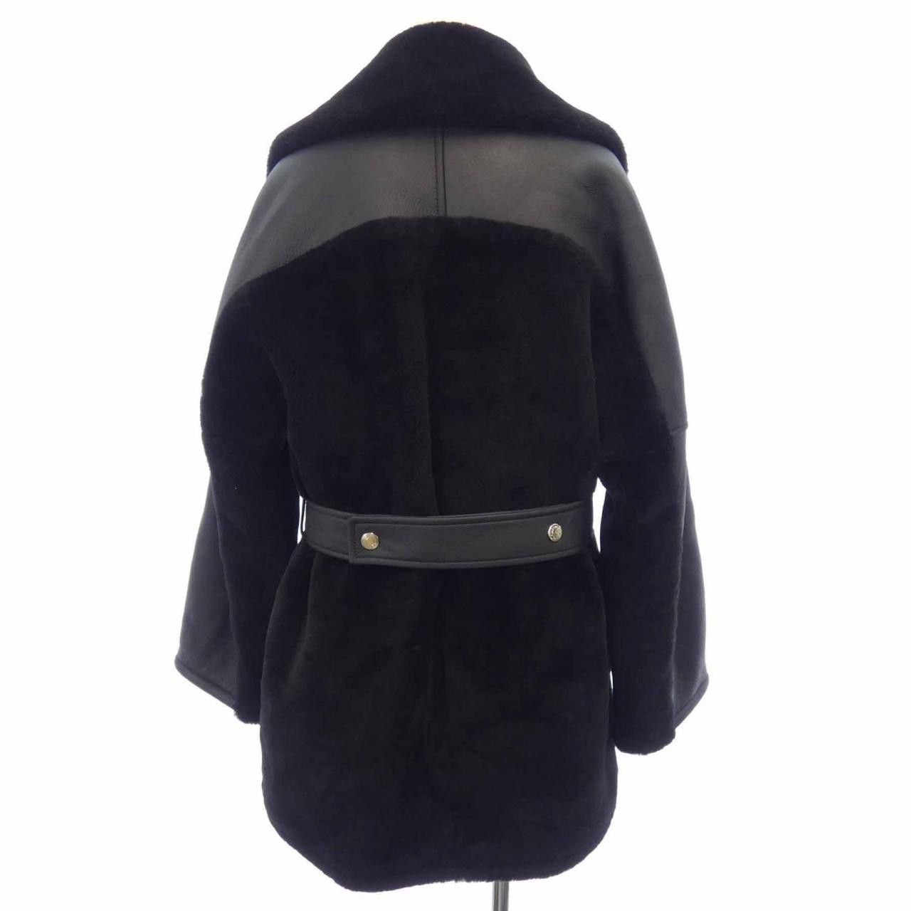 Hermes Hermes Hermès Mouton Coat Natural Material Outerwear DUTY FREE for USA Size ONE SIZE - 2 Thumbnail