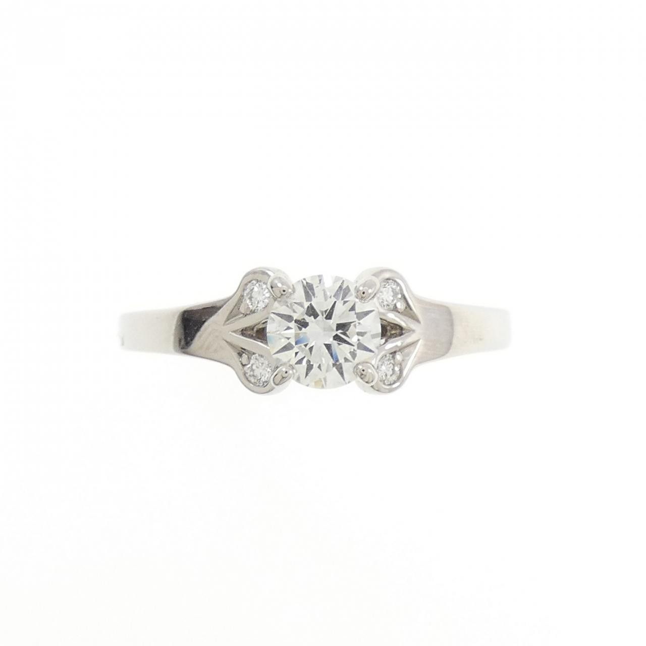 Cartier Cartier Cartier Ballerine PT950 Diamond Ring Size 10.5 Metal Ring DUTY FREE for USA Size ONE SIZE - 2 Thumbnail