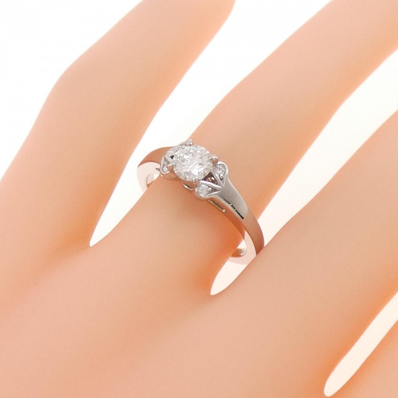 Cartier Cartier Cartier Ballerine PT950 Diamond Ring Size 10.5 Metal Ring DUTY FREE for USA Size ONE SIZE - 5 Thumbnail