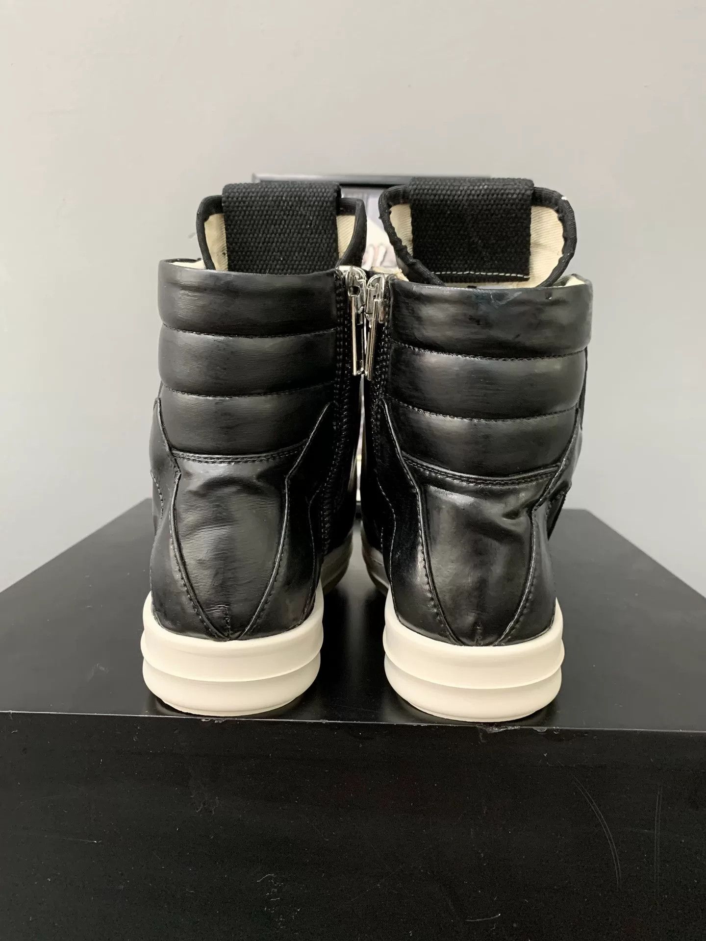 Rick Owens rick owens leather high-top sneakers size 36 Size US 6.5 / EU 39-40 - 7 Thumbnail