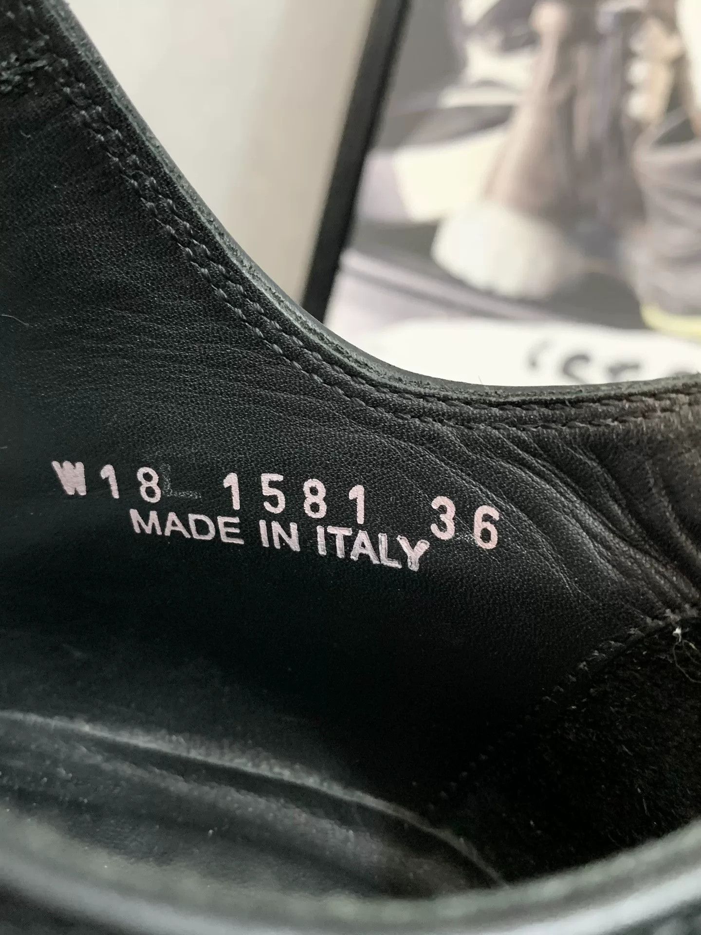 Rick Owens rick owens low-top leather sneakers in black Size US 5.5 / EU 38 - 9 Thumbnail