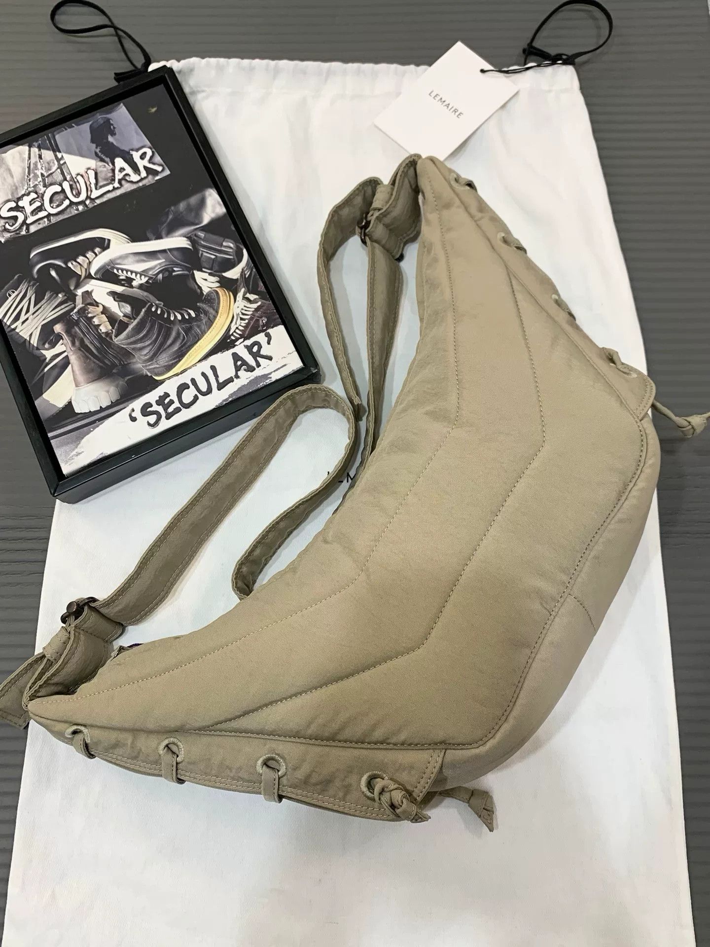 Lemaire Lemaire Soft Game Small Shoulder Bag Size ONE SIZE - 3 Thumbnail