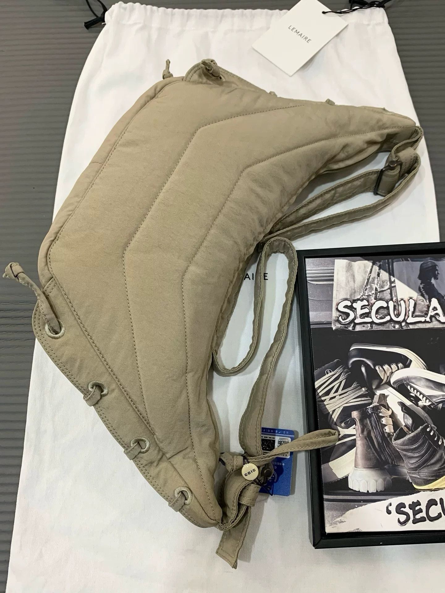 Lemaire Lemaire Soft Game Small Shoulder Bag Size ONE SIZE - 4 Thumbnail