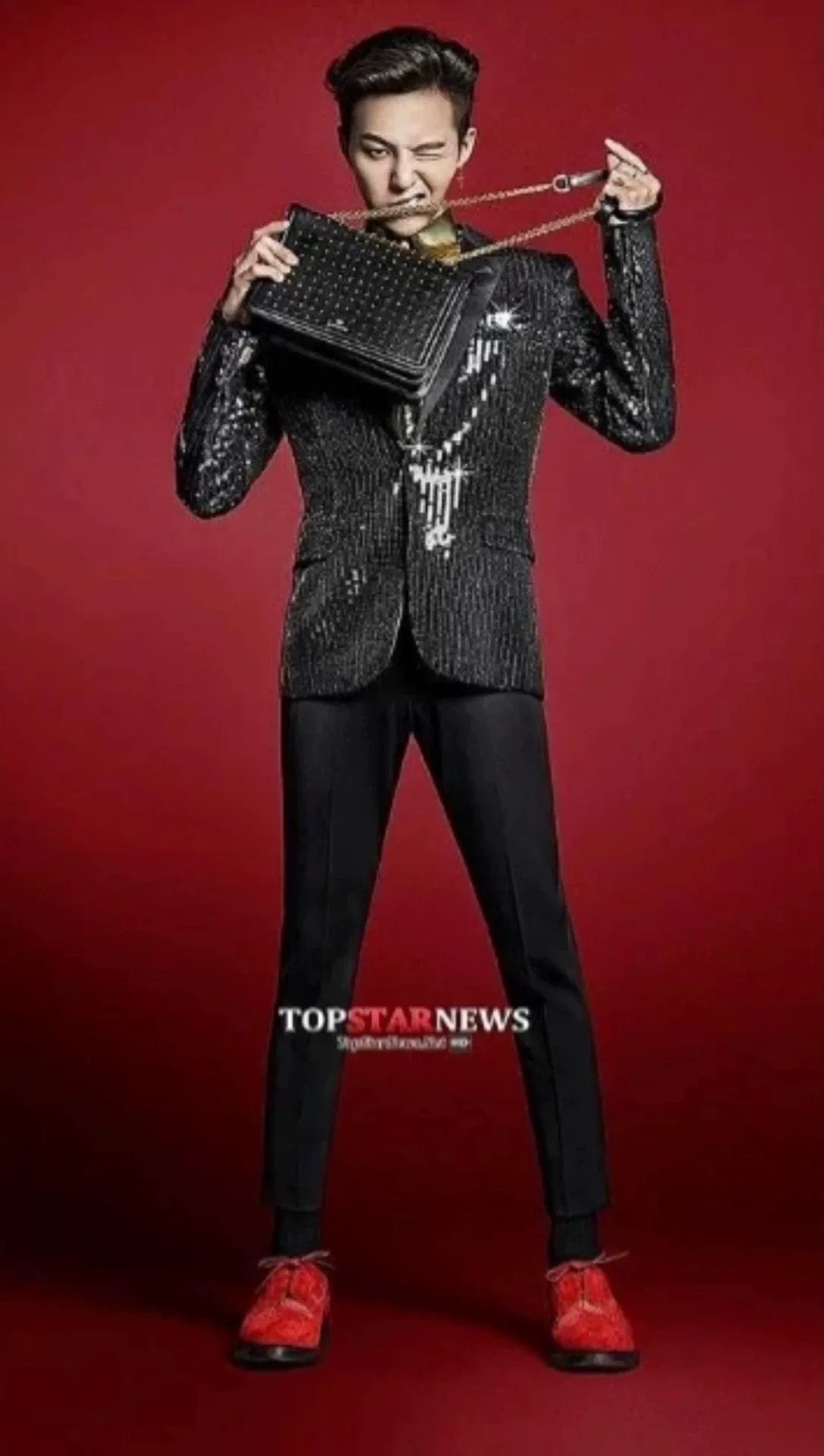 Saint Laurent Paris Saint Laurent Black Sequin Smoking Jacket Size M / US 6-8 / IT 42-44 - 9 Thumbnail