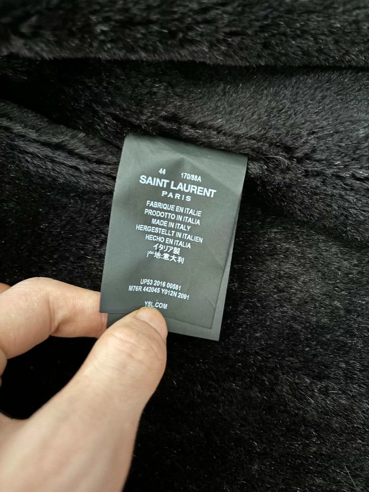 Saint Laurent Paris Saint Laurent Baroque Pattern Fur Coat Size L / US 10 / IT 46 - 7 Thumbnail