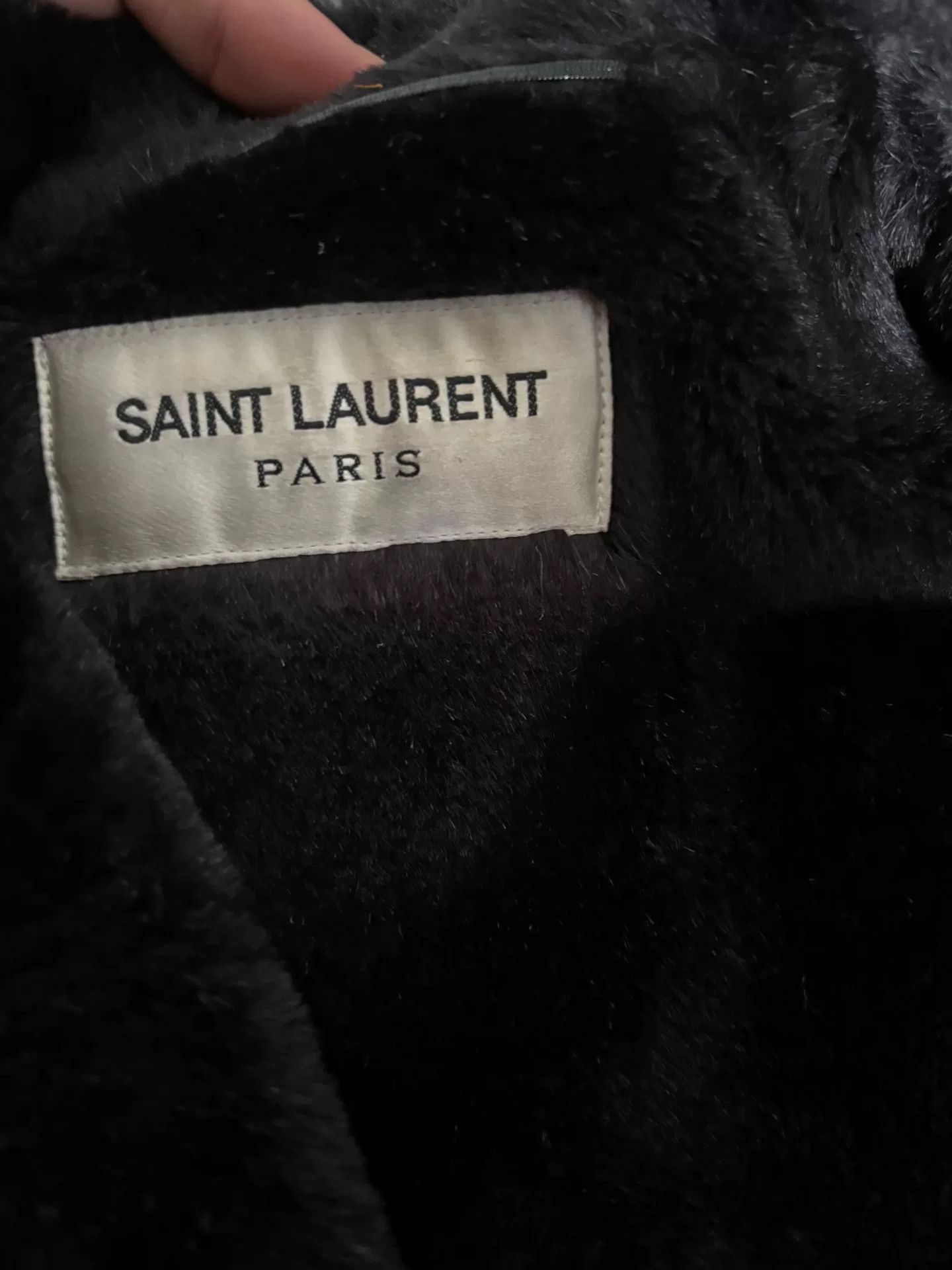 Saint Laurent Paris Saint Laurent Baroque Pattern Fur Coat Size L / US 10 / IT 46 - 6 Thumbnail