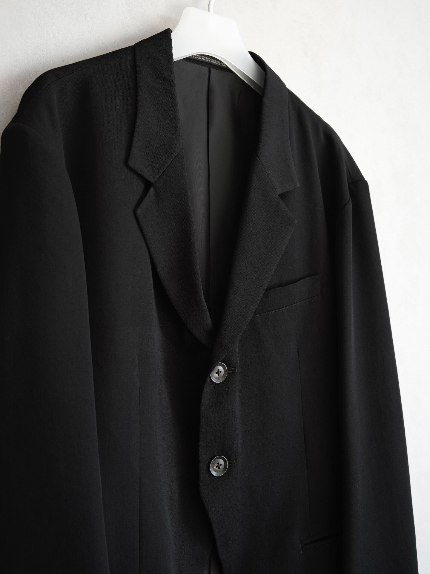 Yohji Yamamoto black zip-up jacket by Yohji Yamamoto Size US M / EU 48-50 / 2 - 3 Thumbnail